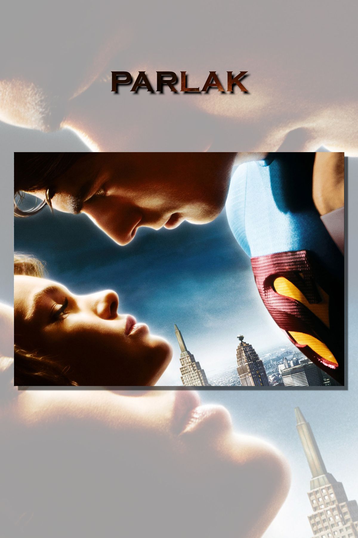 CALLWOOD Retro Superman Çerçevesiz Film Tablo,Poster - Duvar Kağıdı Yüksek Kaliteli Baskı