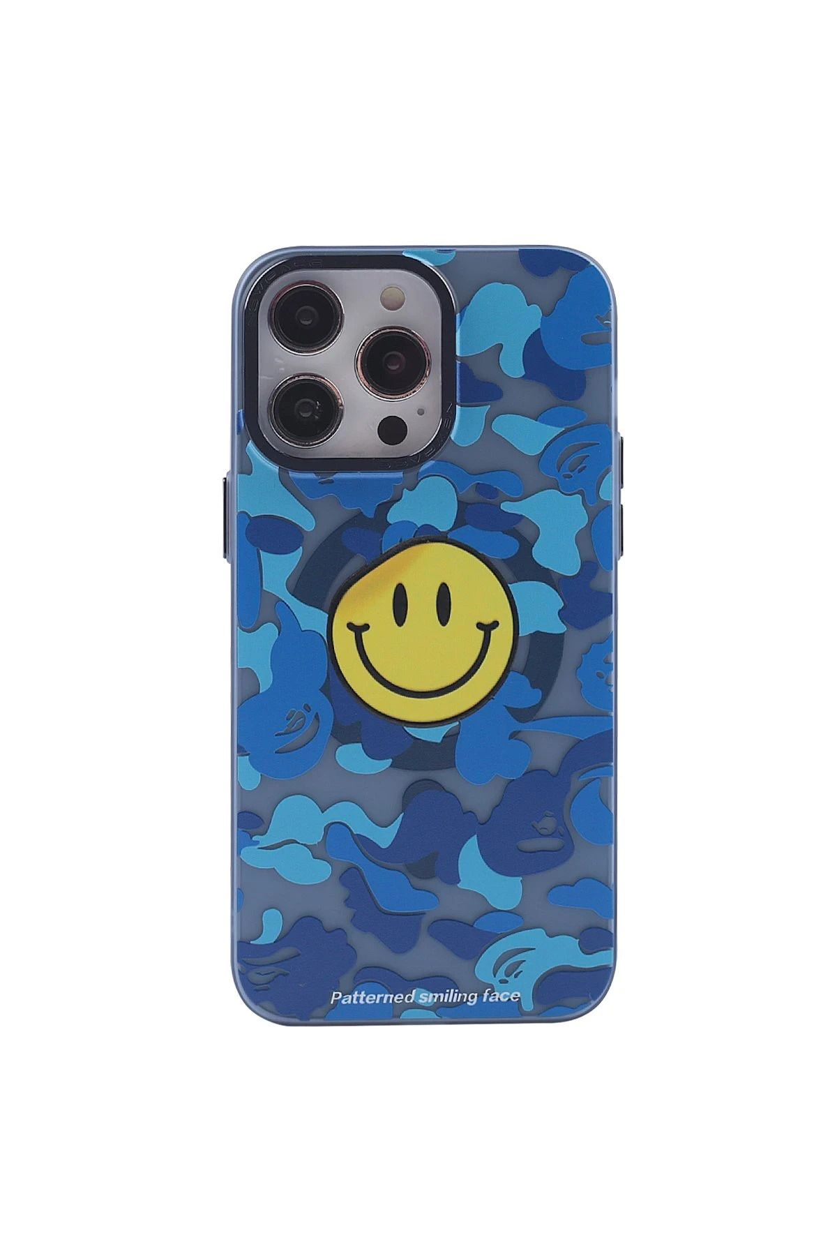 NewFace iPhone 14 Pro Kılıf Apollo Magneticsafe Desenli Kapak - Apollo Mavi - 1 BSTMY