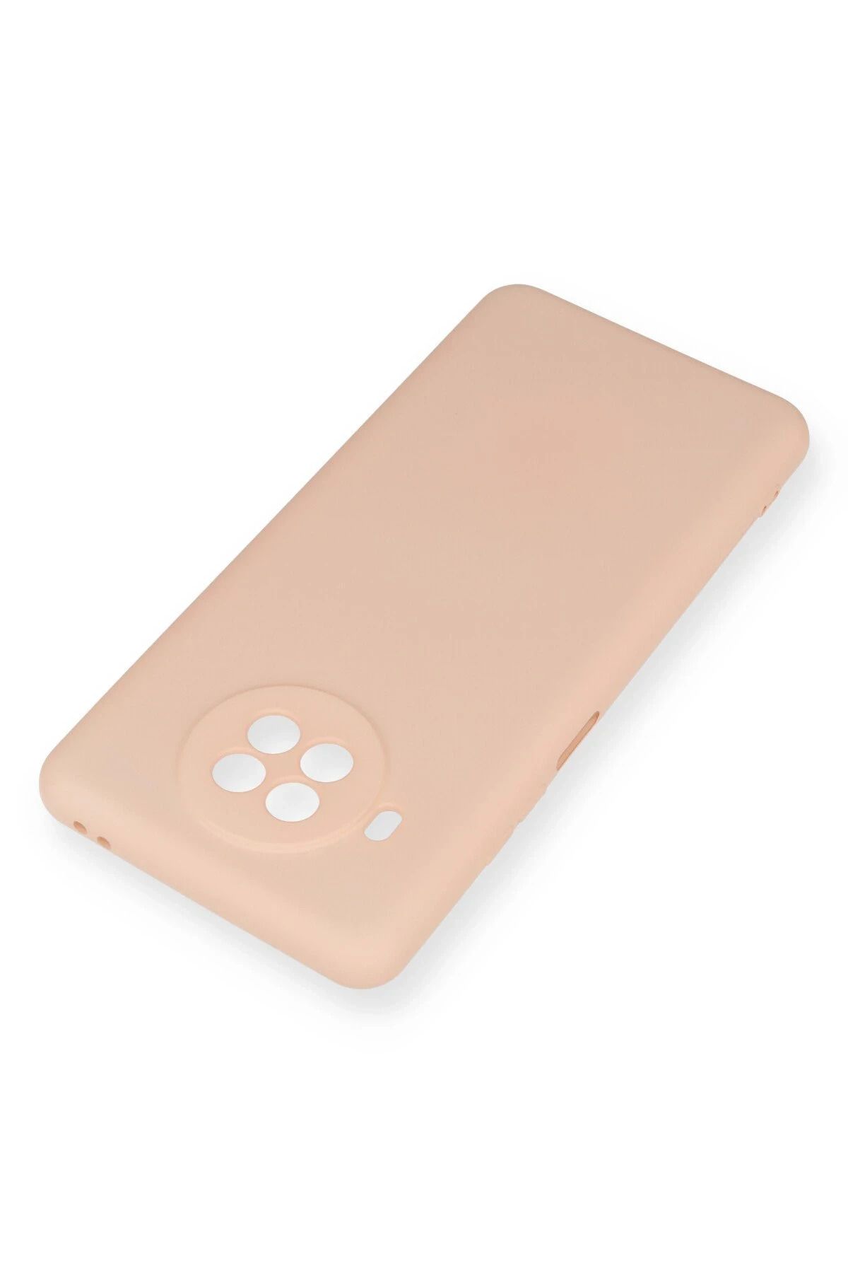 NewFace Xiaomi Mi 10T Lite Uyumlu Kılıf Nano içi Kadife Silikon - Pudra BSTMY