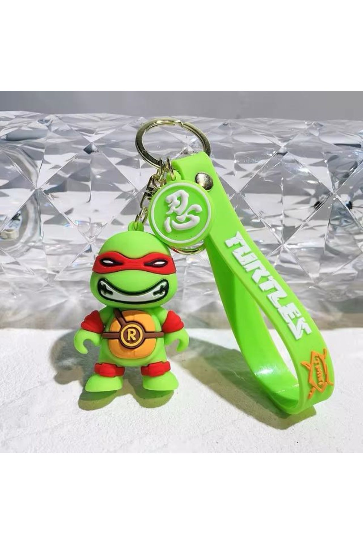 İD ACCESSORİES Ninja Kamplumbağ Anahtarlık (Büyük boy)