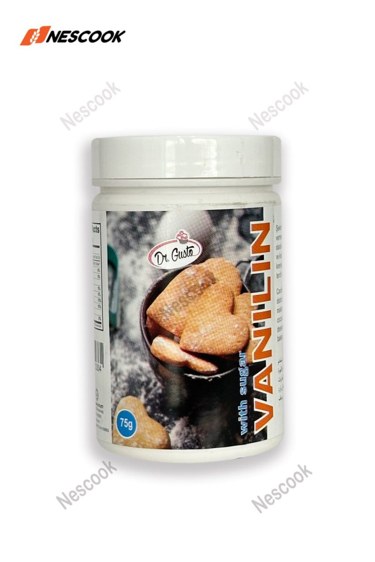 nescook Vanilin Aroma Tozu 75g – Kurabiye ve Tatlılar İçin