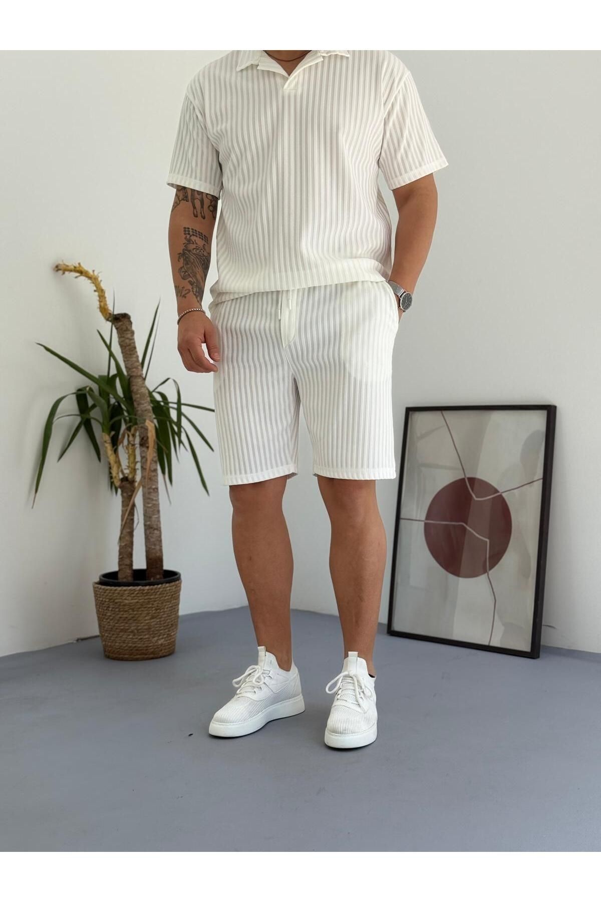 berfmoda-Men's Lycra Twill Ottoman Fabric Shorts 4