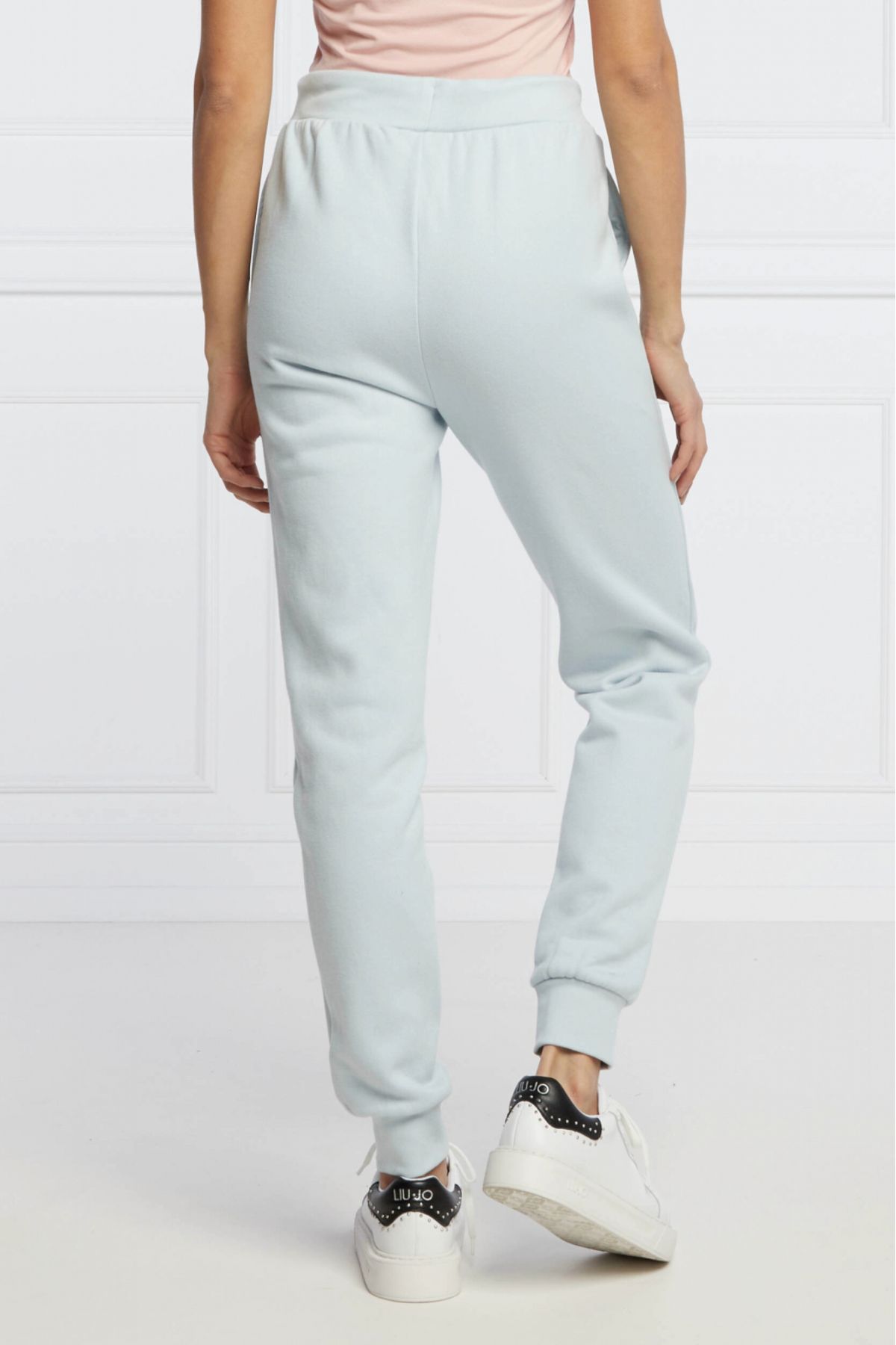Guess-Pantaloni trening Guess Alexandra O1BA11 Albastru deschis L INTL 2