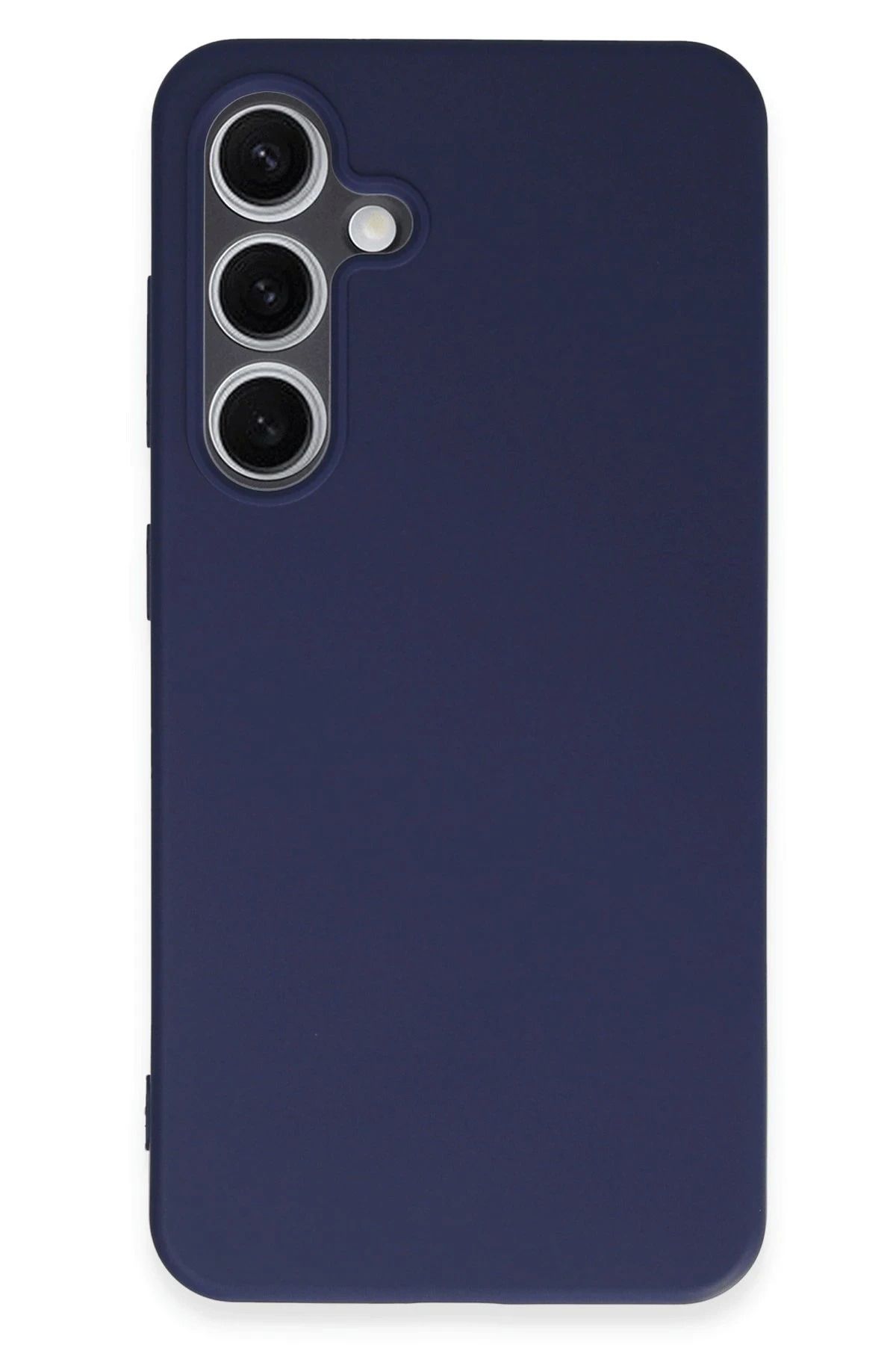 NewFace Samsung Galaxy S24 Kılıf First Silikon - Lacivert BSTMY