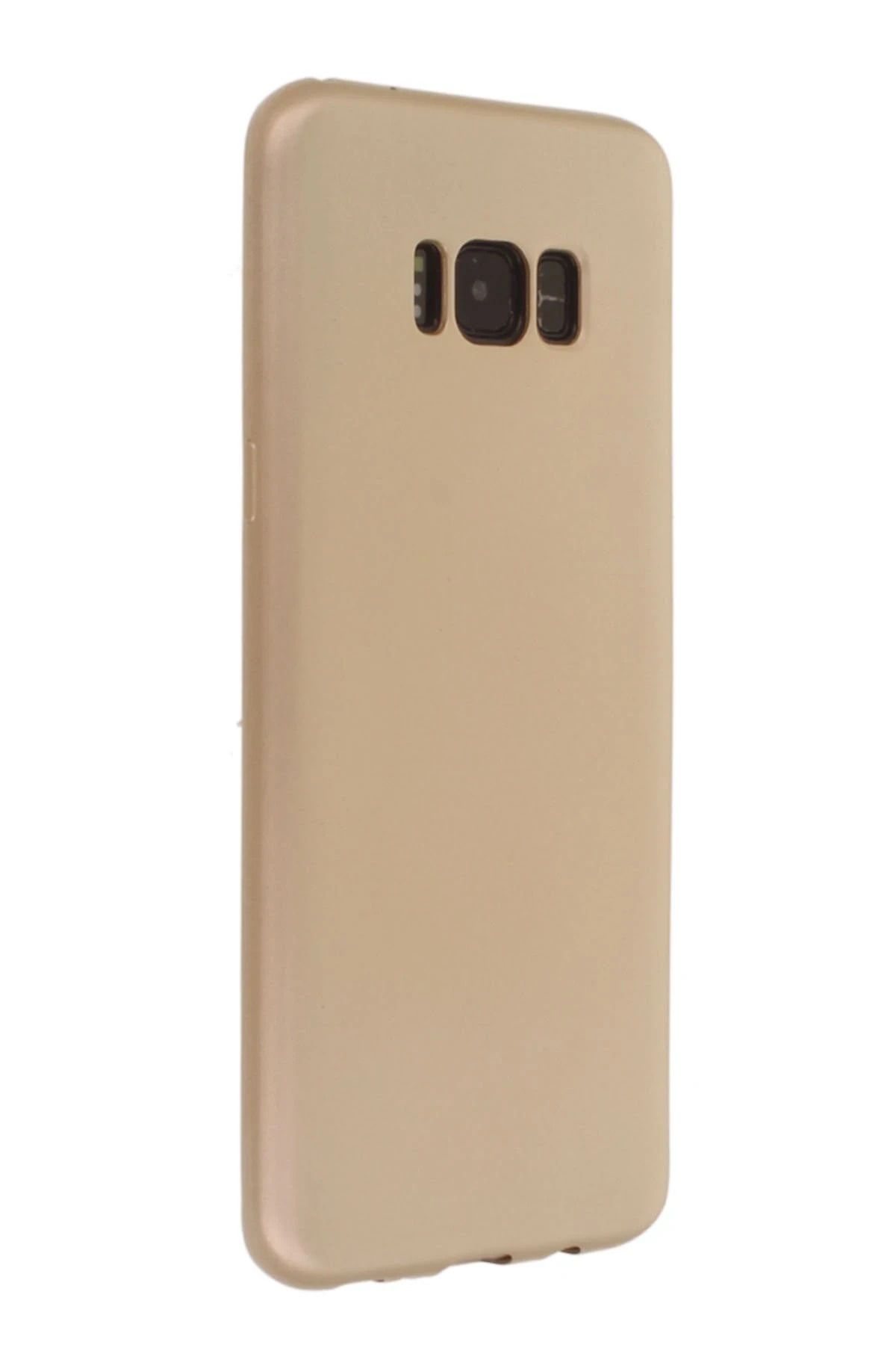 NewFace Samsung Galaxy S8 Plus Kılıf First Silikon - Gold NRMSA