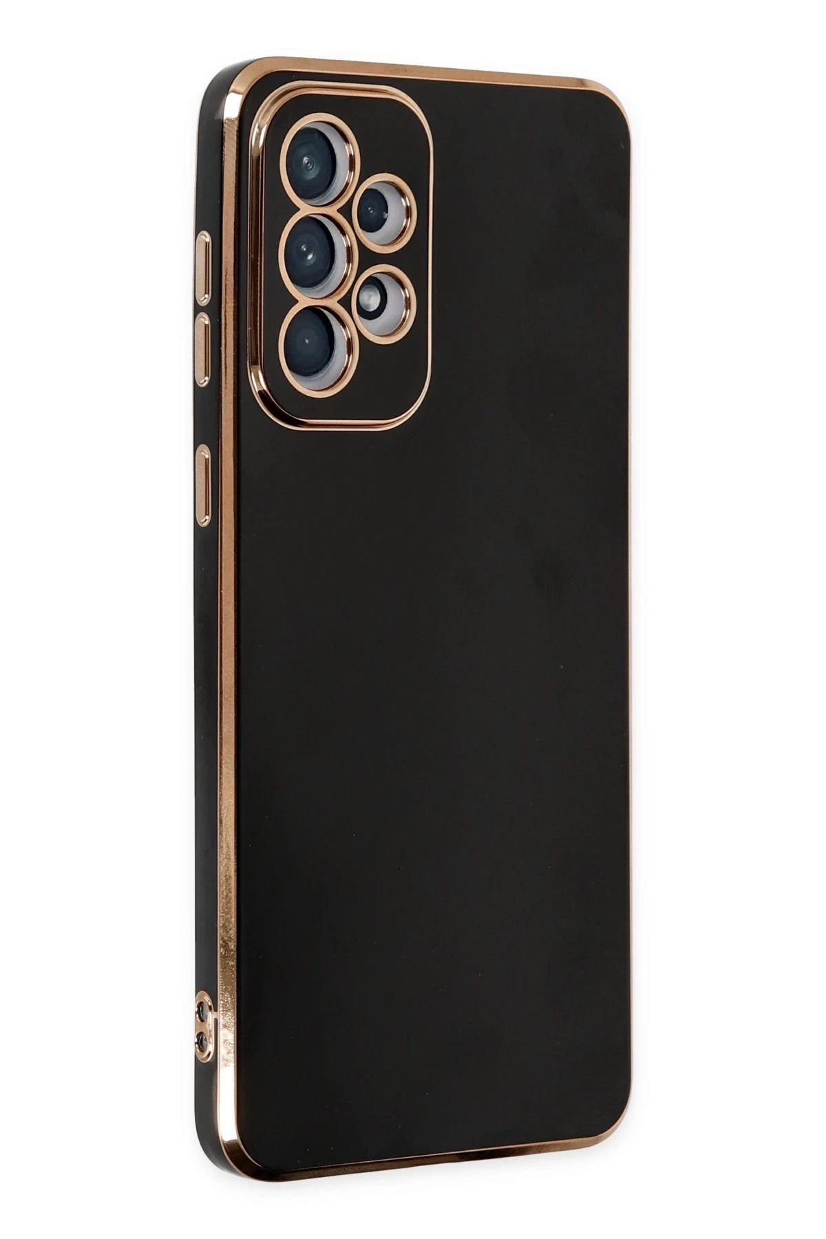 NewFace Samsung Galaxy A73 5G Kılıf Volet Silikon - Siyah SVLRS