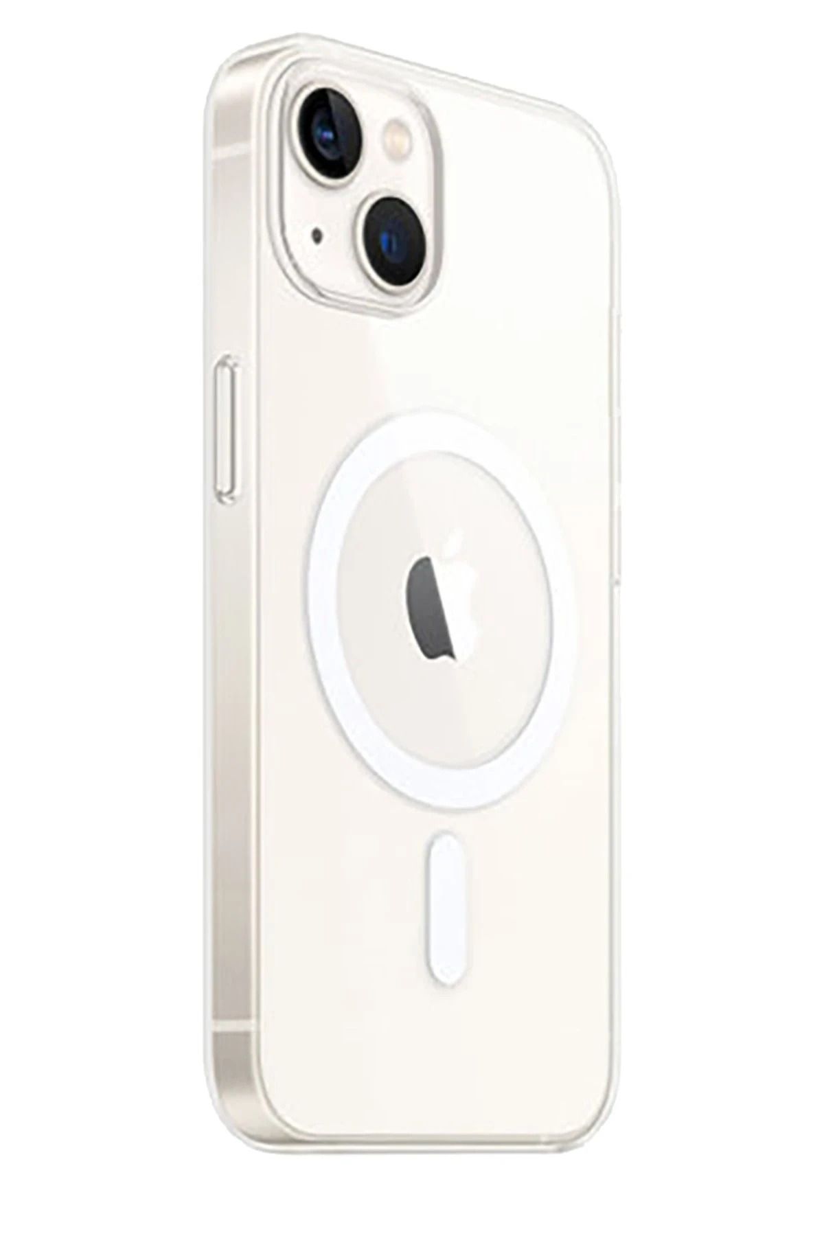 NewFace iPhone 15 Kılıf Pc Real Magsafe Kapak - Şeffaf SVLRS