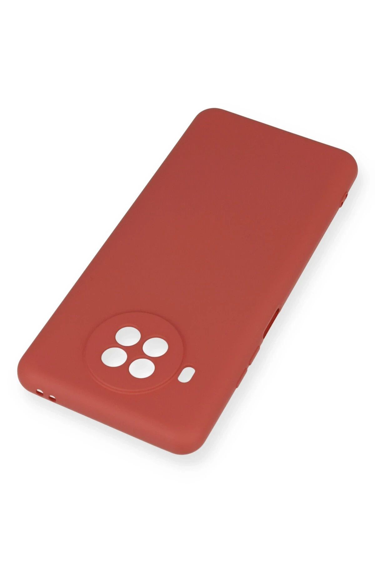 NewFace Xiaomi Mi 10T Lite Uyumlu Kılıf Nano içi Kadife Silikon - Kiremit BSTMY