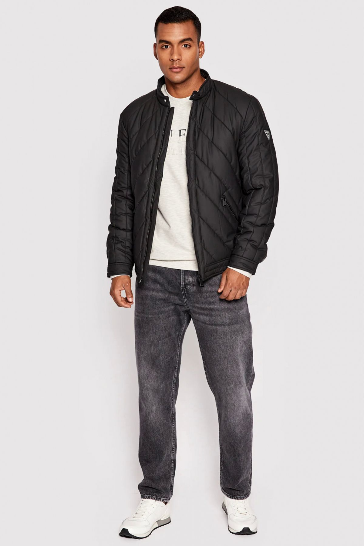 Guess-Geaca Guess din puf M2YL53 Negru M INTL 3
