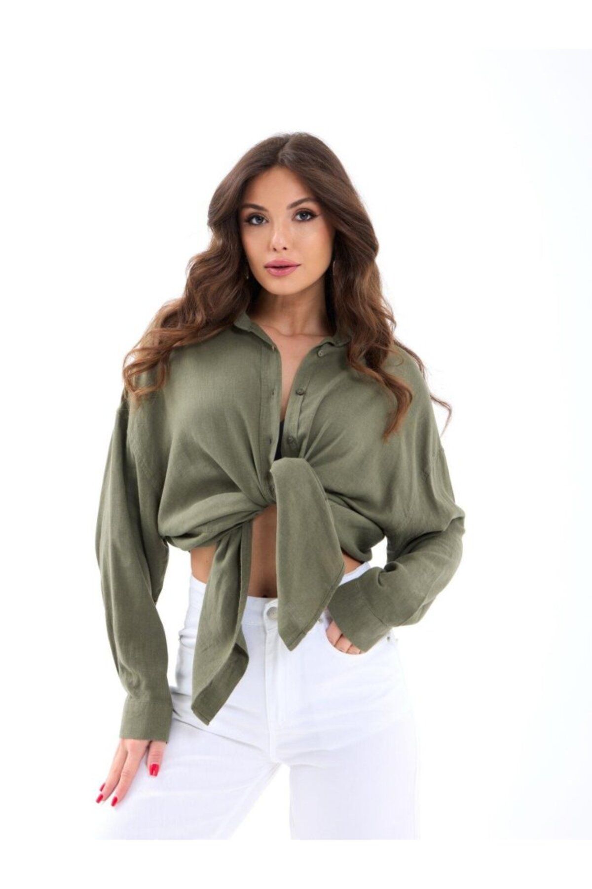 ARUZ MODA 7447 GÖMLEK-HAKİ