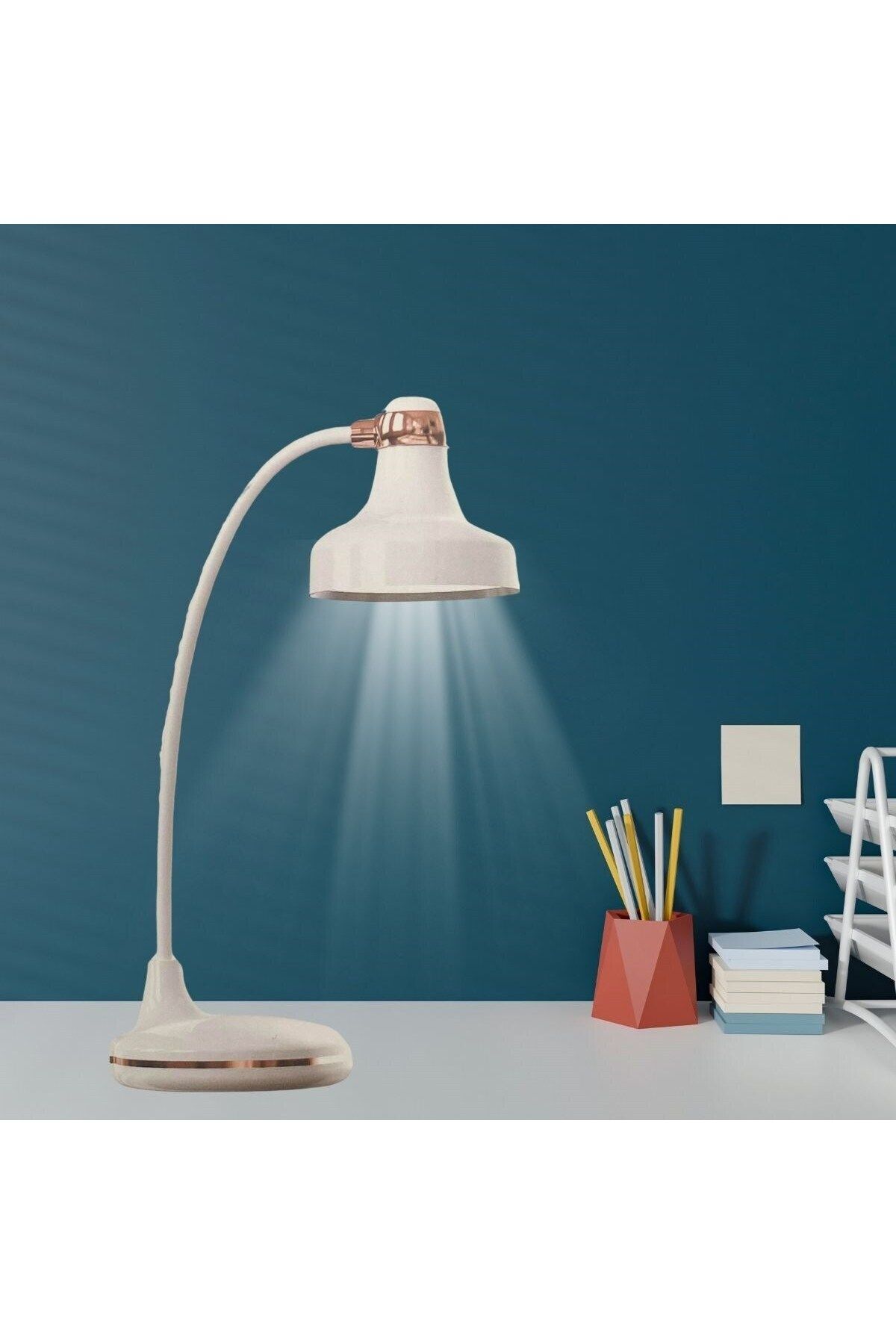 Emperium Dokunmatik 3 Farklı LED Işıklı Çalışma Masası Üstü Lamba (5122)