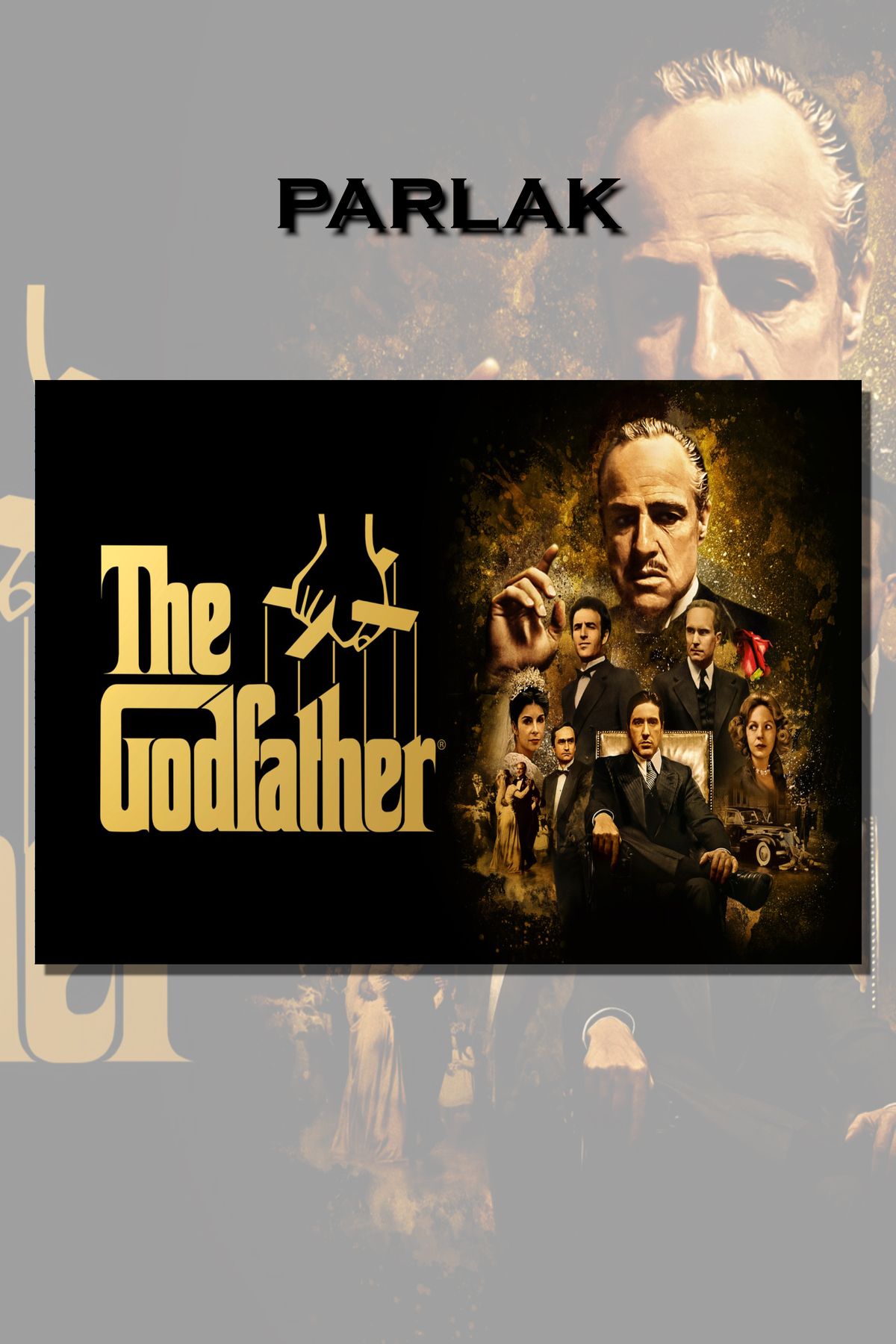 CALLWOOD The Godfather Çerçevesiz Film Tablo,Poster - Duvar Kağıdı Yüksek Kaliteli Baskı