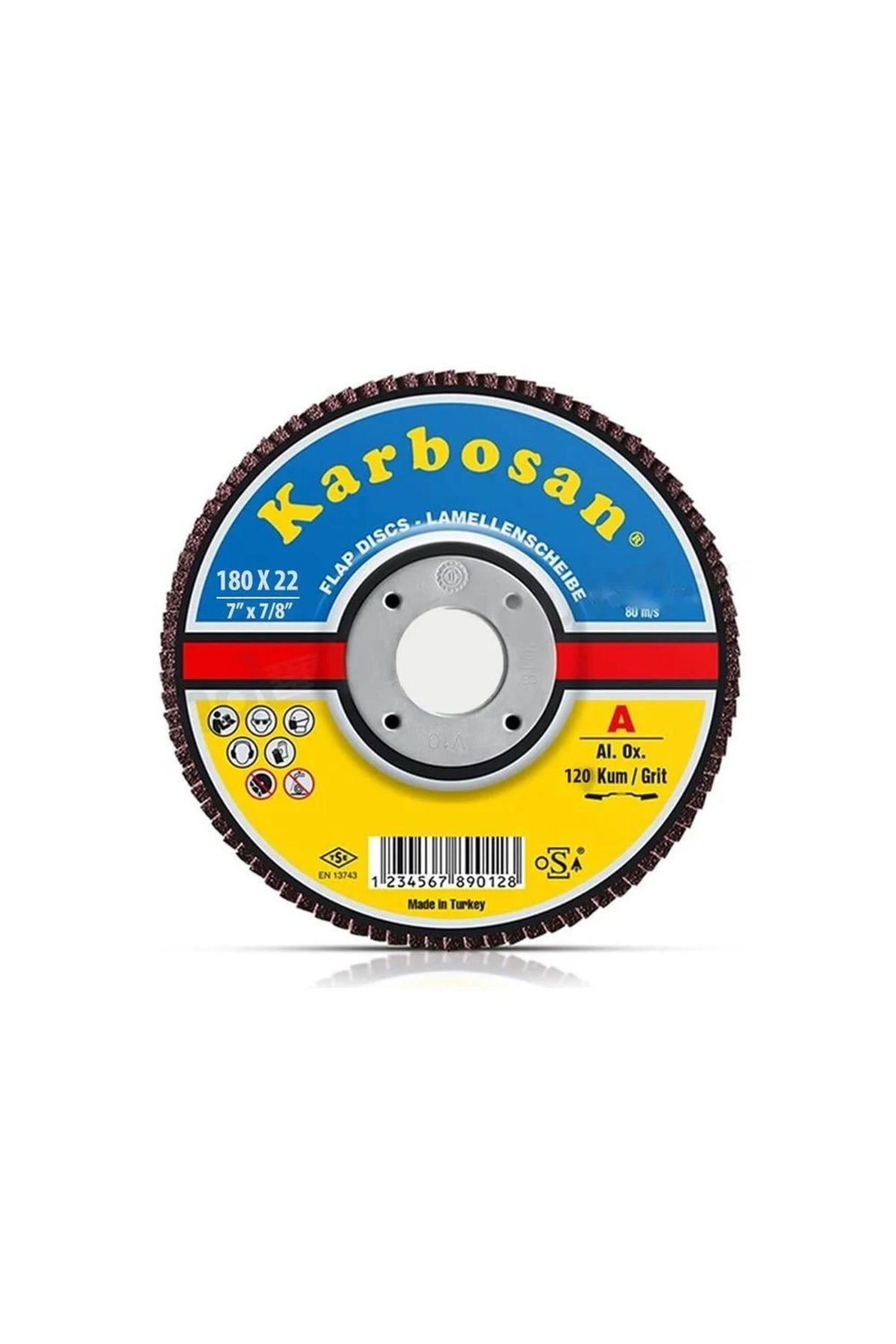 KARBOSAN Flap Disk 180 mm 120 Kum
