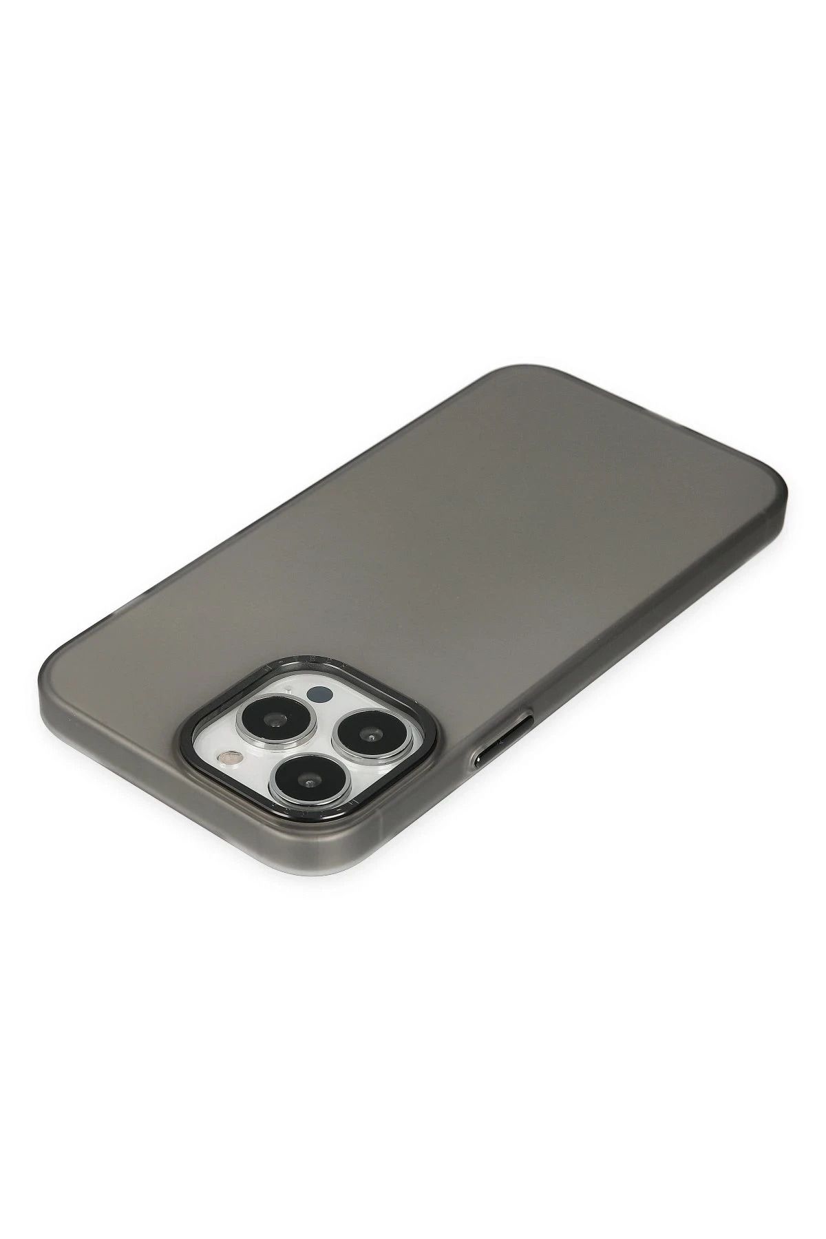 NewFace iPhone 13 Pro Kılıf Modos Metal Kapak - Siyah DPMAH