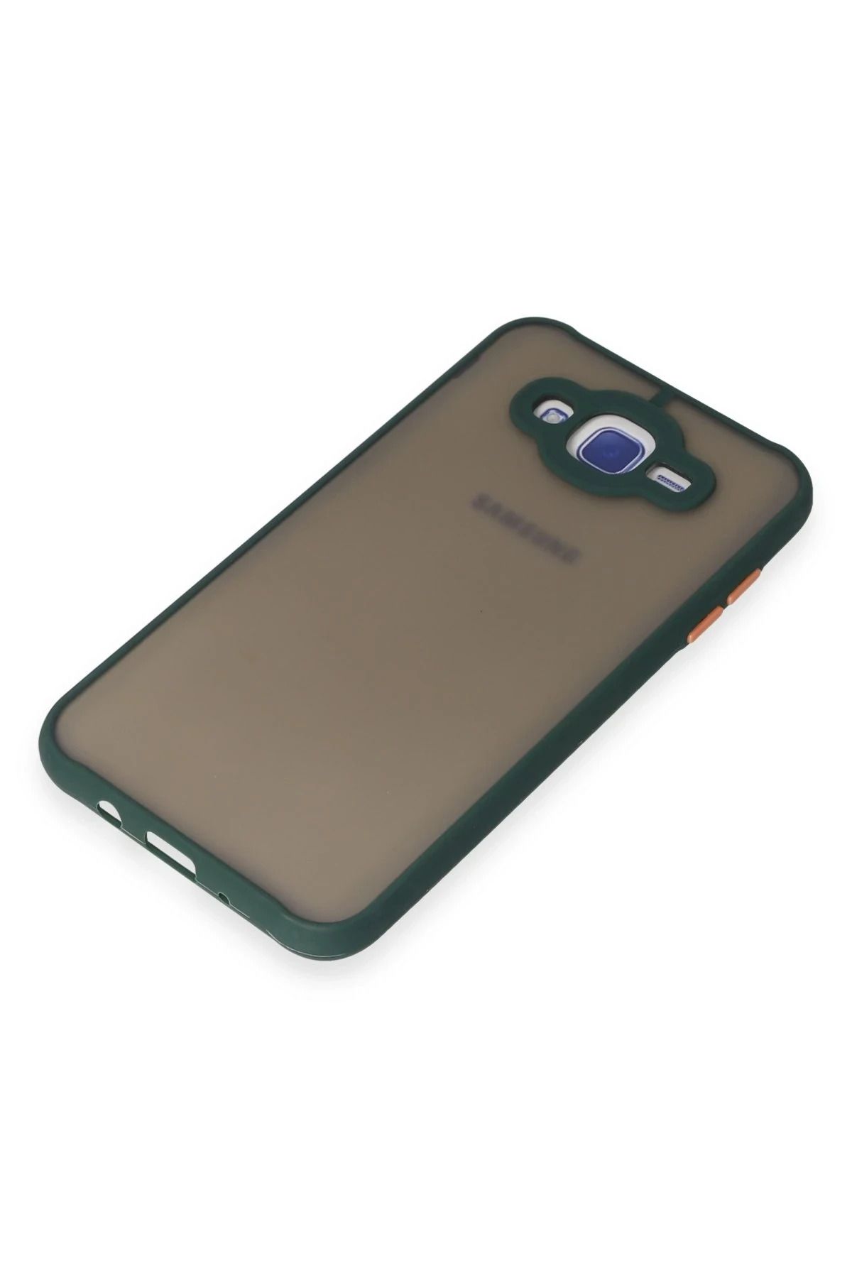 NewFace Samsung Galaxy J7 Kılıf Montreal Silikon Kapak - Yeşil NRMSA