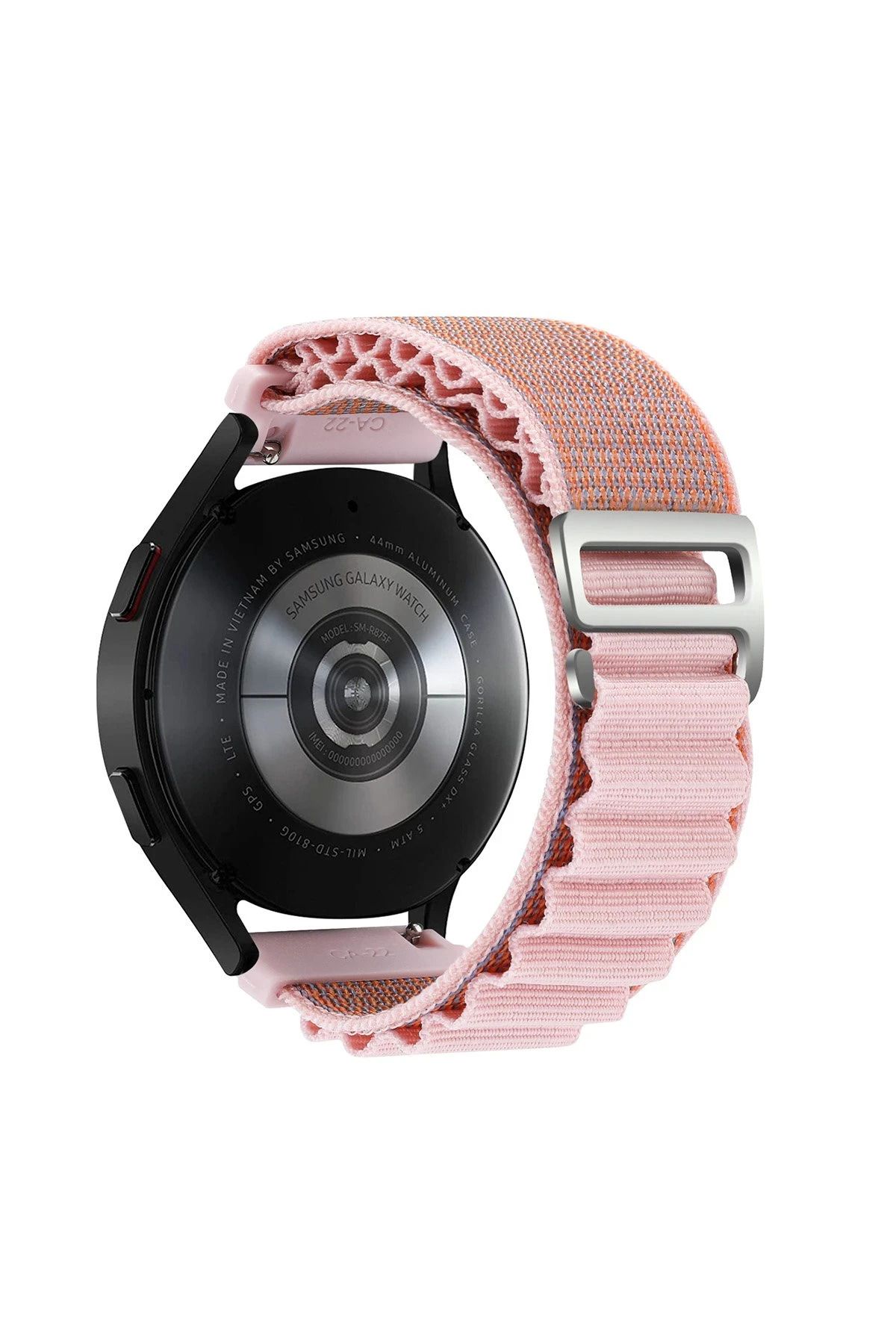 NewFace Watch 22mm KR410 Kumaş Kordon - Pembe DPMAH