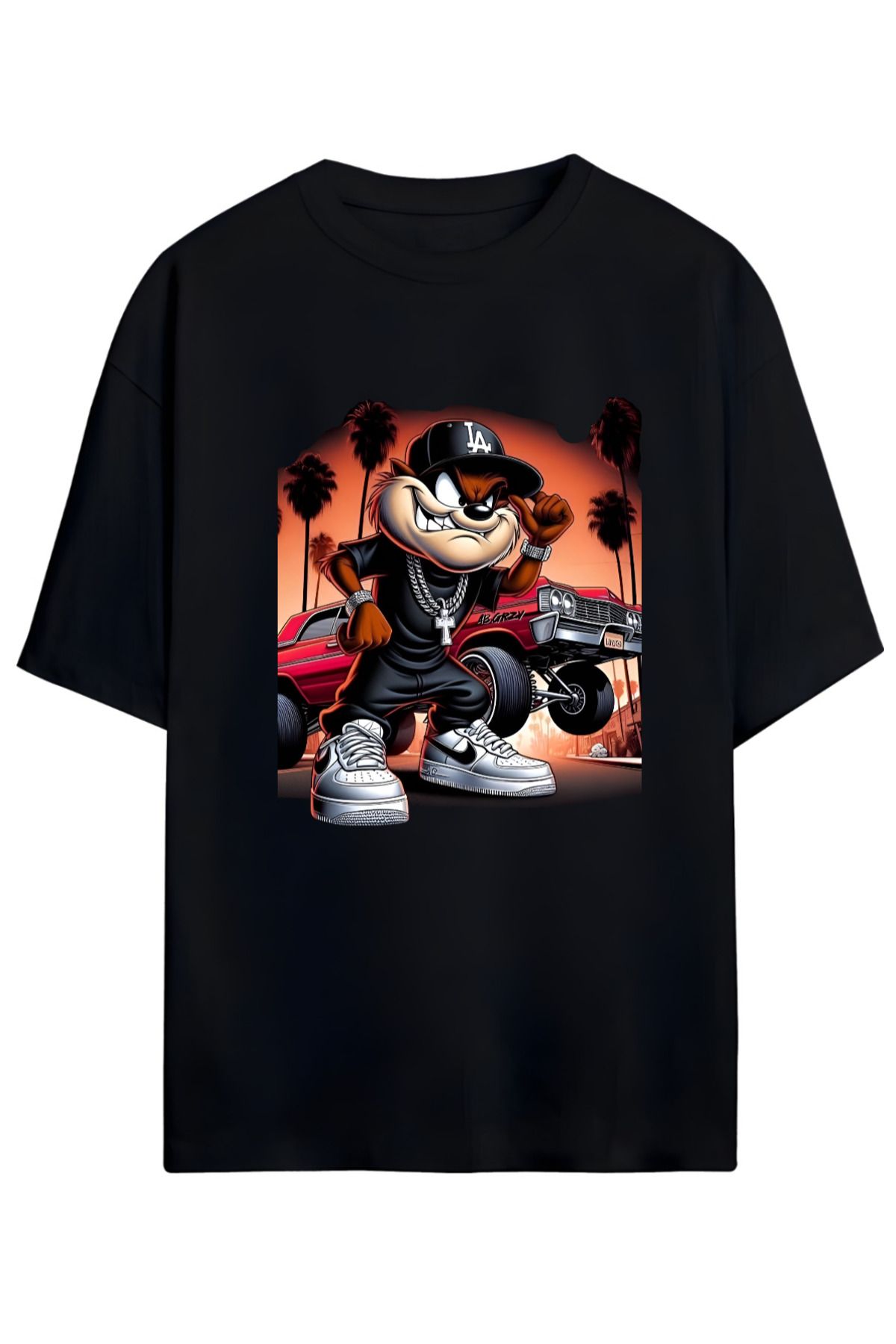 MAGORS TAZ THE TASMANIAN DEVIL UNISEX PAMUKLU TSHIRT