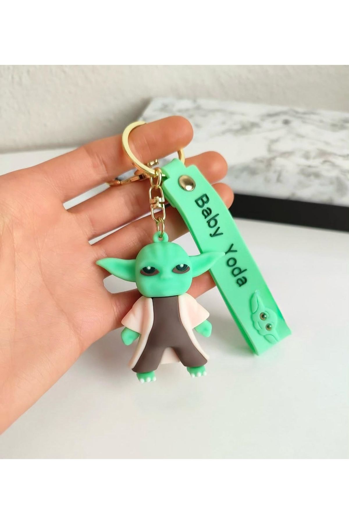 İD ACCESSORİES Baby Yoda Anahtarlık (Büyük boy)