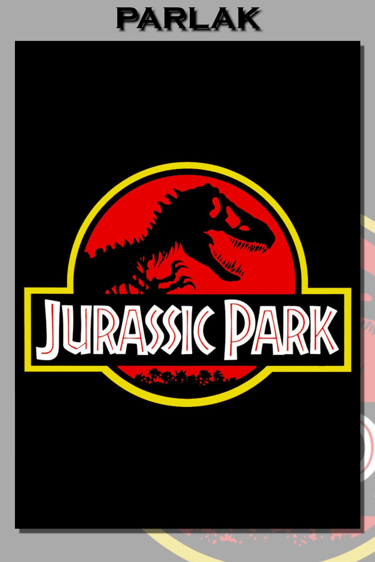 CALLWOOD Jurassic Park Çerçevesiz FilmTablo,Poster - Duvar Kağıdı Yüksek Kaliteli Baskı