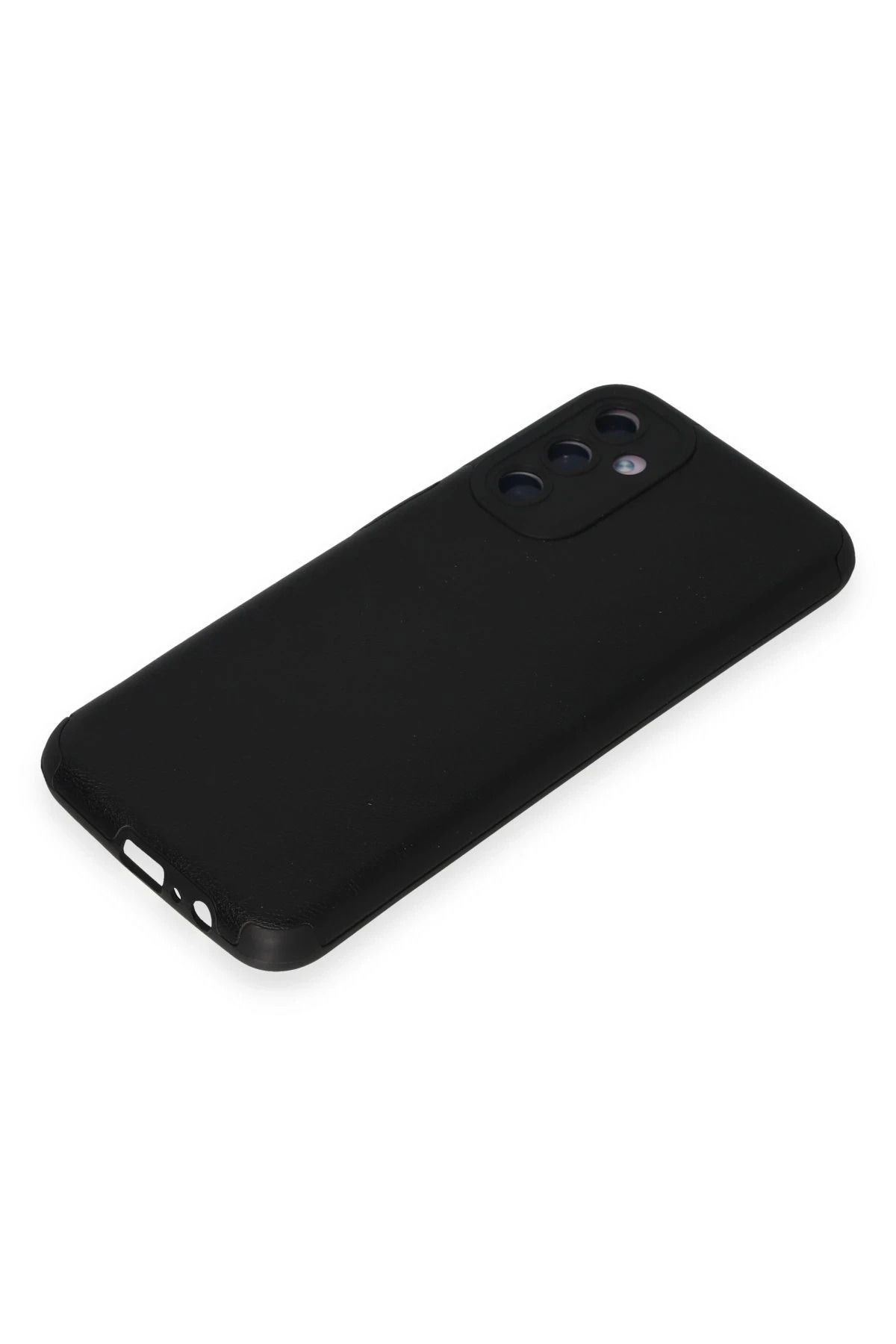 NewFace Samsung Galaxy M14 5G Kılıf Loop Deri Silikon - Siyah DPMAH