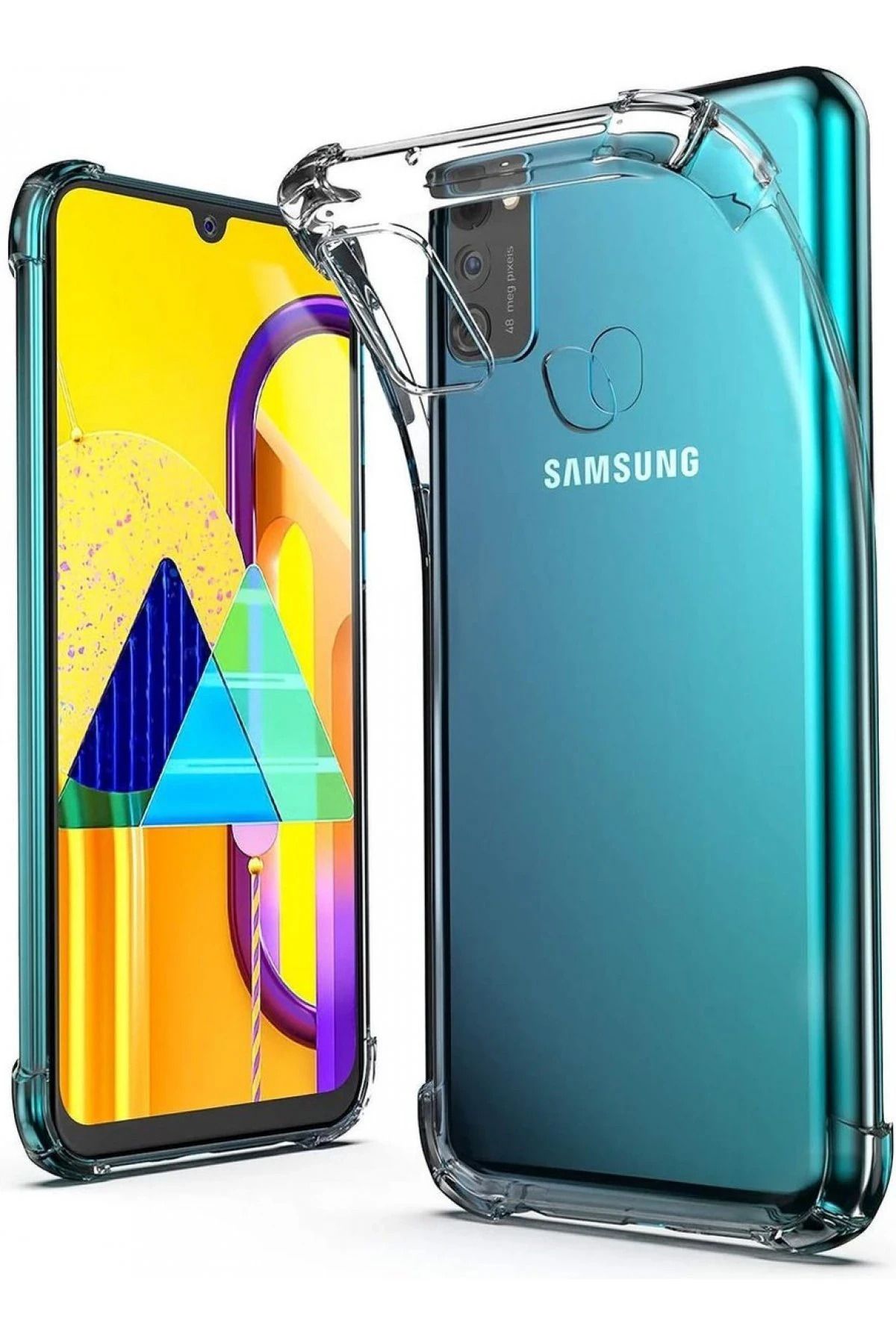 NewFace Samsung Galaxy M30S Kılıf Olex Tpu Silikon GLSTD