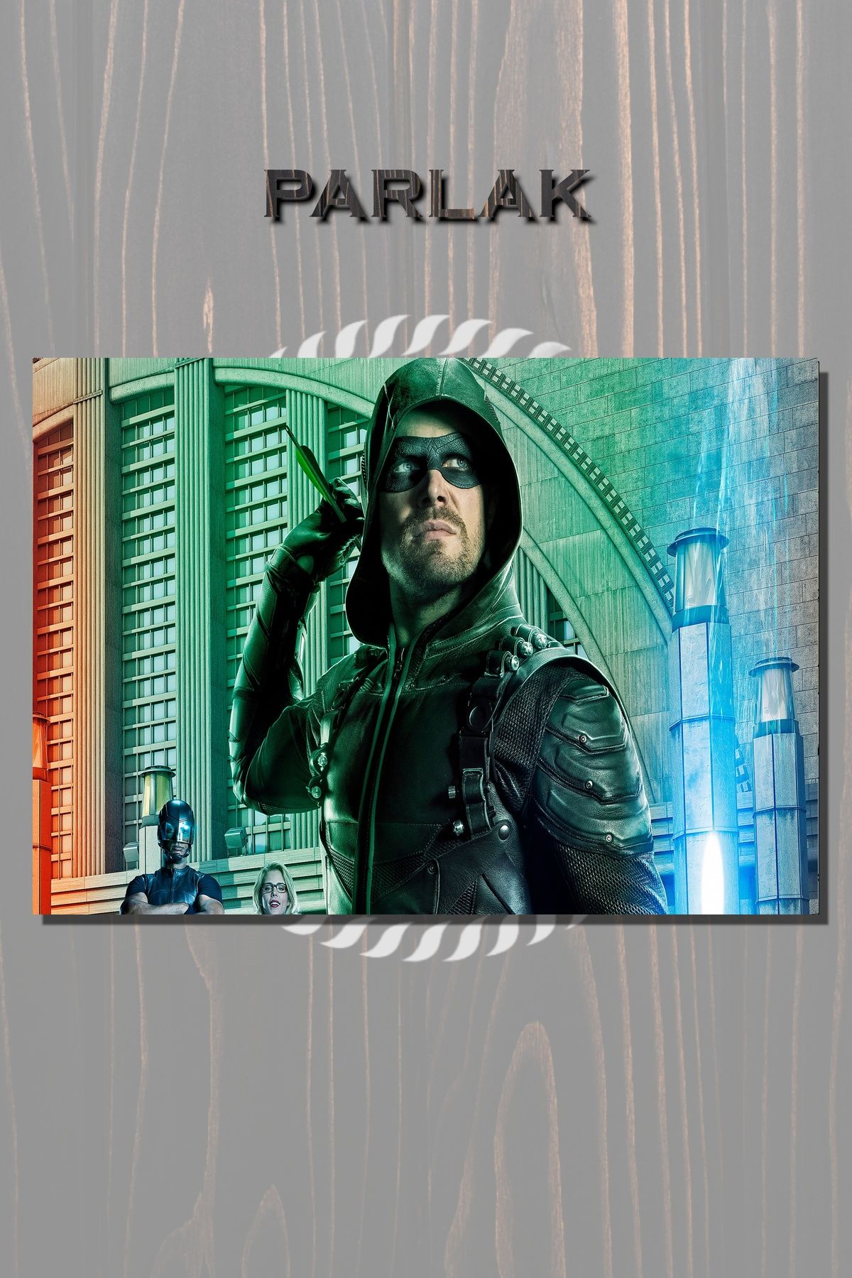 CALLWOOD Arrow Çerçevesiz DiziTablo,Poster - Duvar Kağıdı Yüksek Kaliteli Baskı