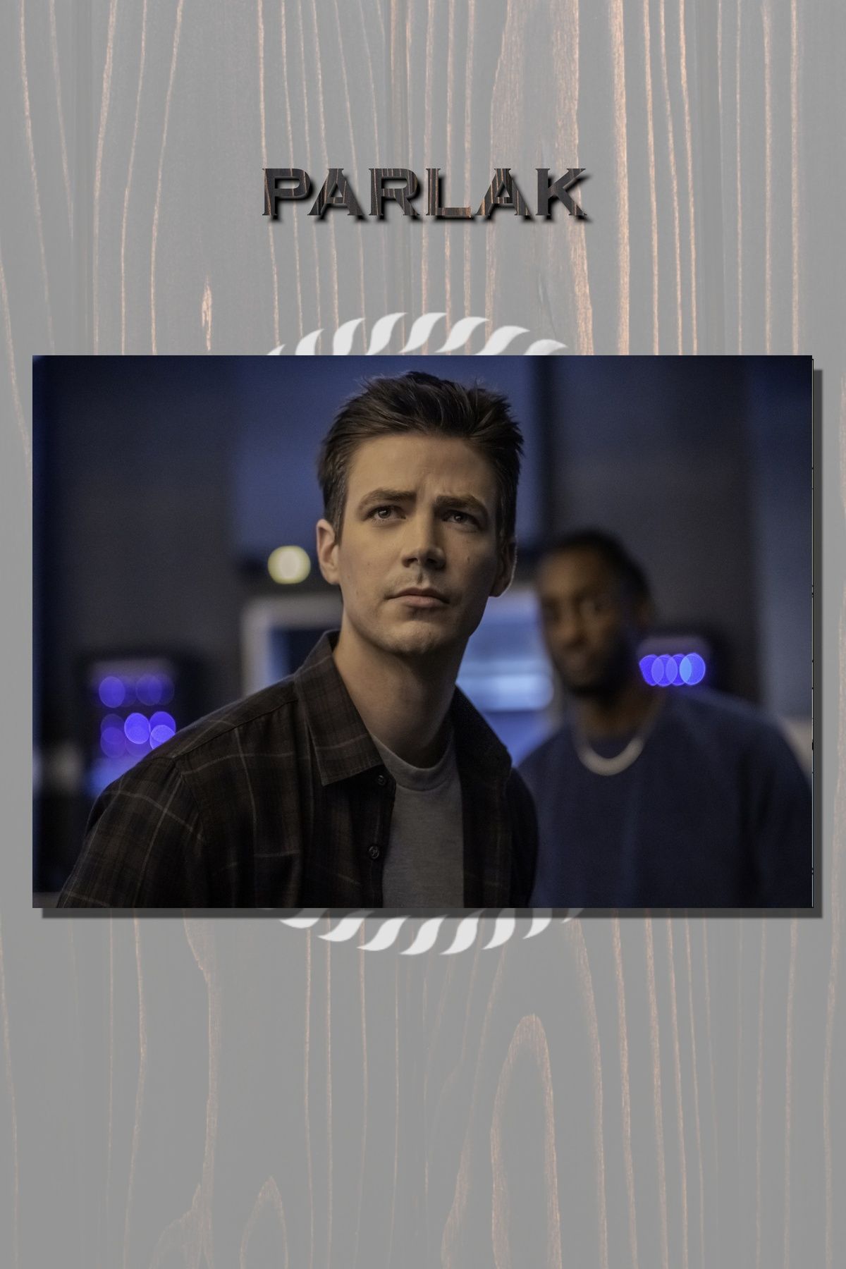 CALLWOOD The Flash Çerçevesiz Dizi Tablo,Poster - Duvar Kağıdı Yüksek Kaliteli Baskı