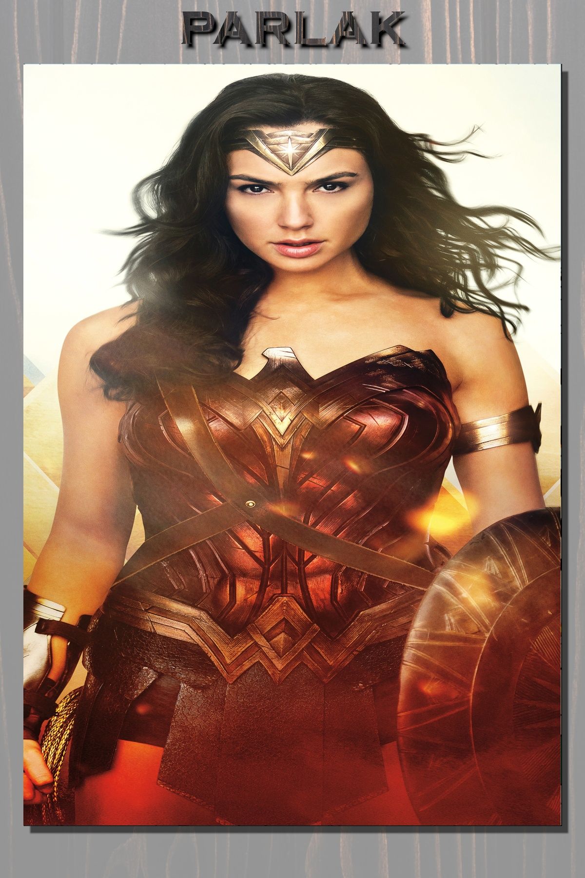 CALLWOOD Wonder Woman Çerçevesiz FilmTablo,Poster - Duvar Kağıdı Yüksek Kaliteli Baskı