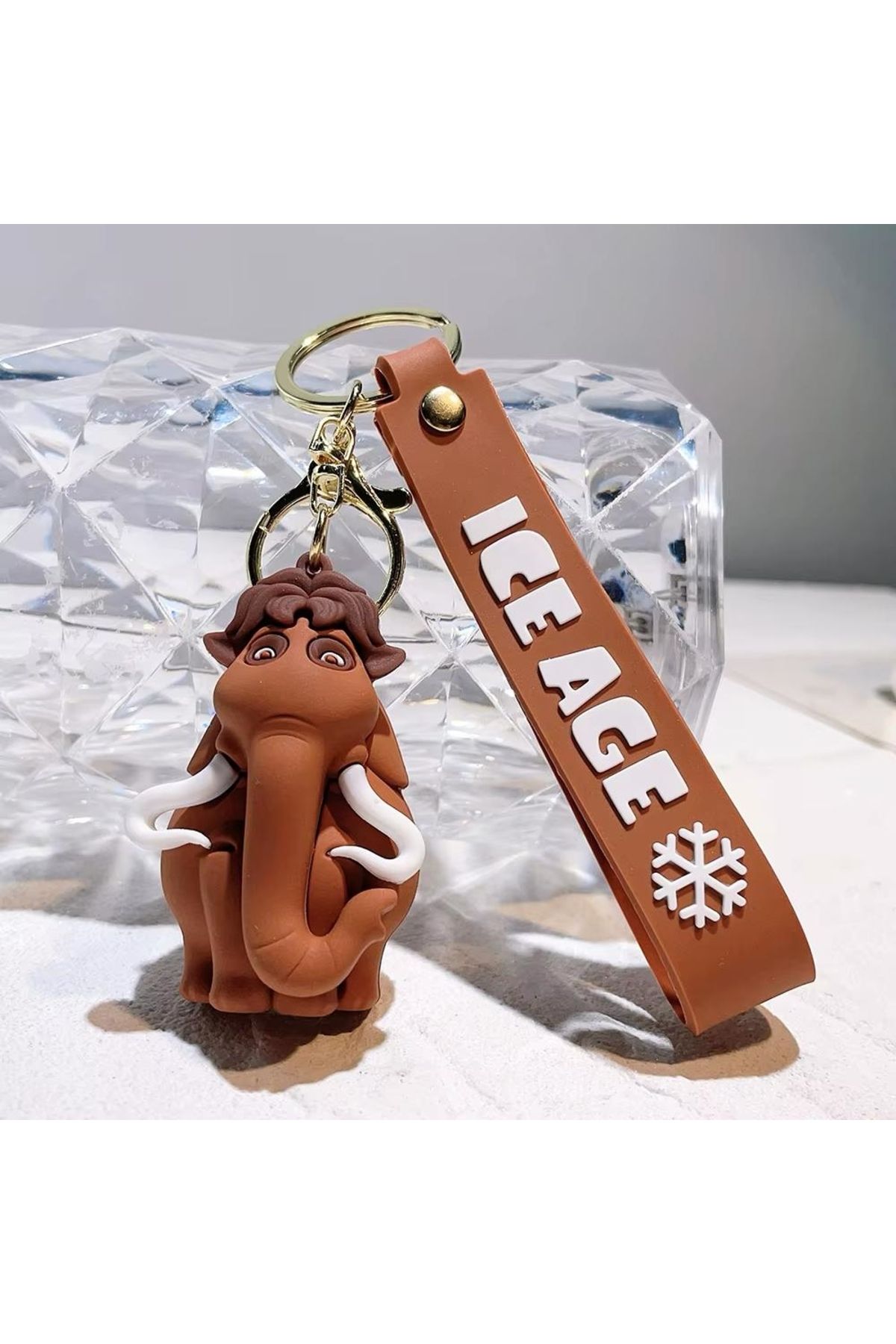 İD ACCESSORİES Buz Devri Anahtarlık (Büyük boy)