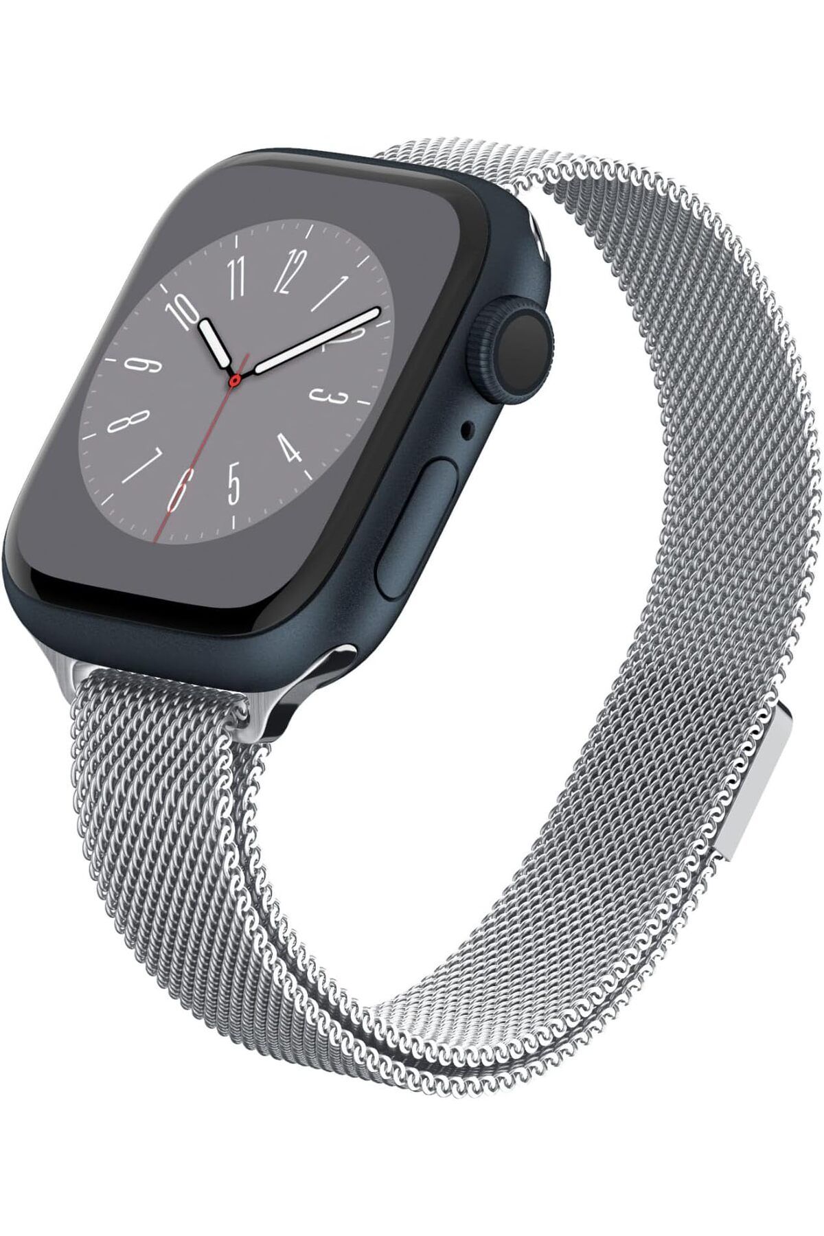 STOREMAX htpshopmx Watch 42mm Seri 10-41mm Seri 9/8/7-40mm Seri SE2/SE/6/5/4 Kordon Kayış Band Lite Fit Sil