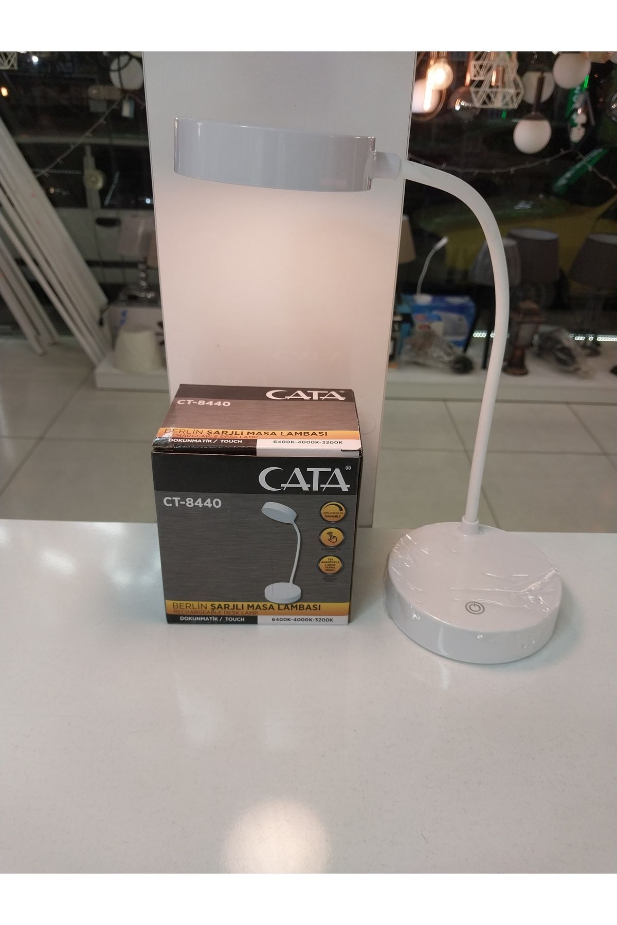 Cata ŞARJLI 3 RENK MASA LAMBASI