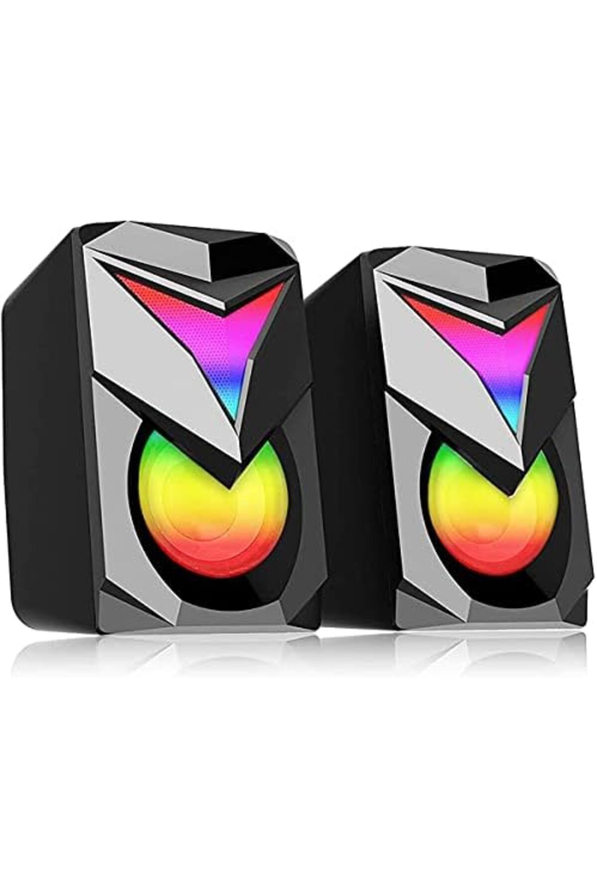 REDRAGON-مكبر صوت Tocatta مع مساحة ألوان RGB 2.1 من Redragon - مدخل AUX ستيريو محيطي 3.5 مم - كمبيوتر 5