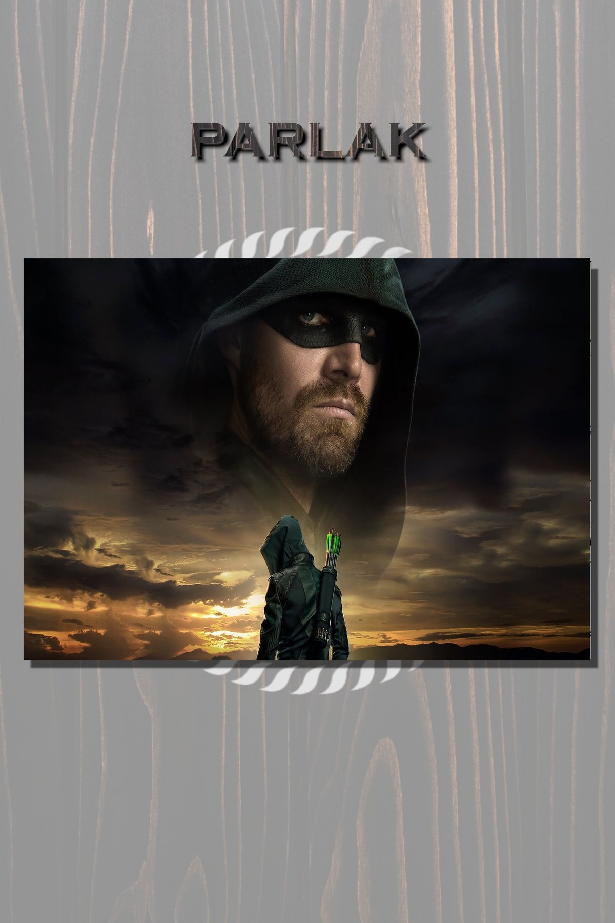 CALLWOOD Arrow Çerçevesiz DiziTablo,Poster - Duvar Kağıdı Yüksek Kaliteli Baskı