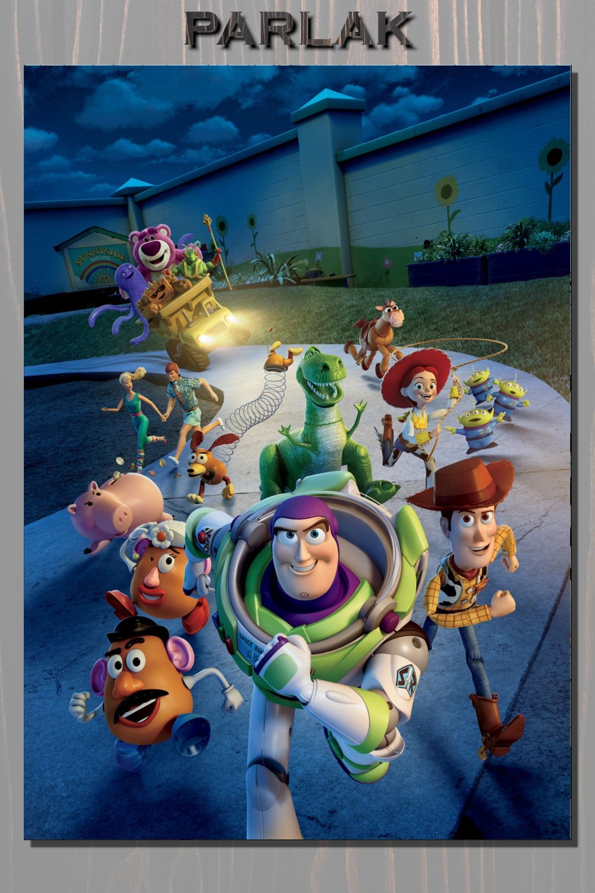 CALLWOOD Toy Story, Oyuncak Hikayesi Çerçevesiz Film Tablo,Poster - Duvar Kağıdı Yüksek Kaliteli Baskı