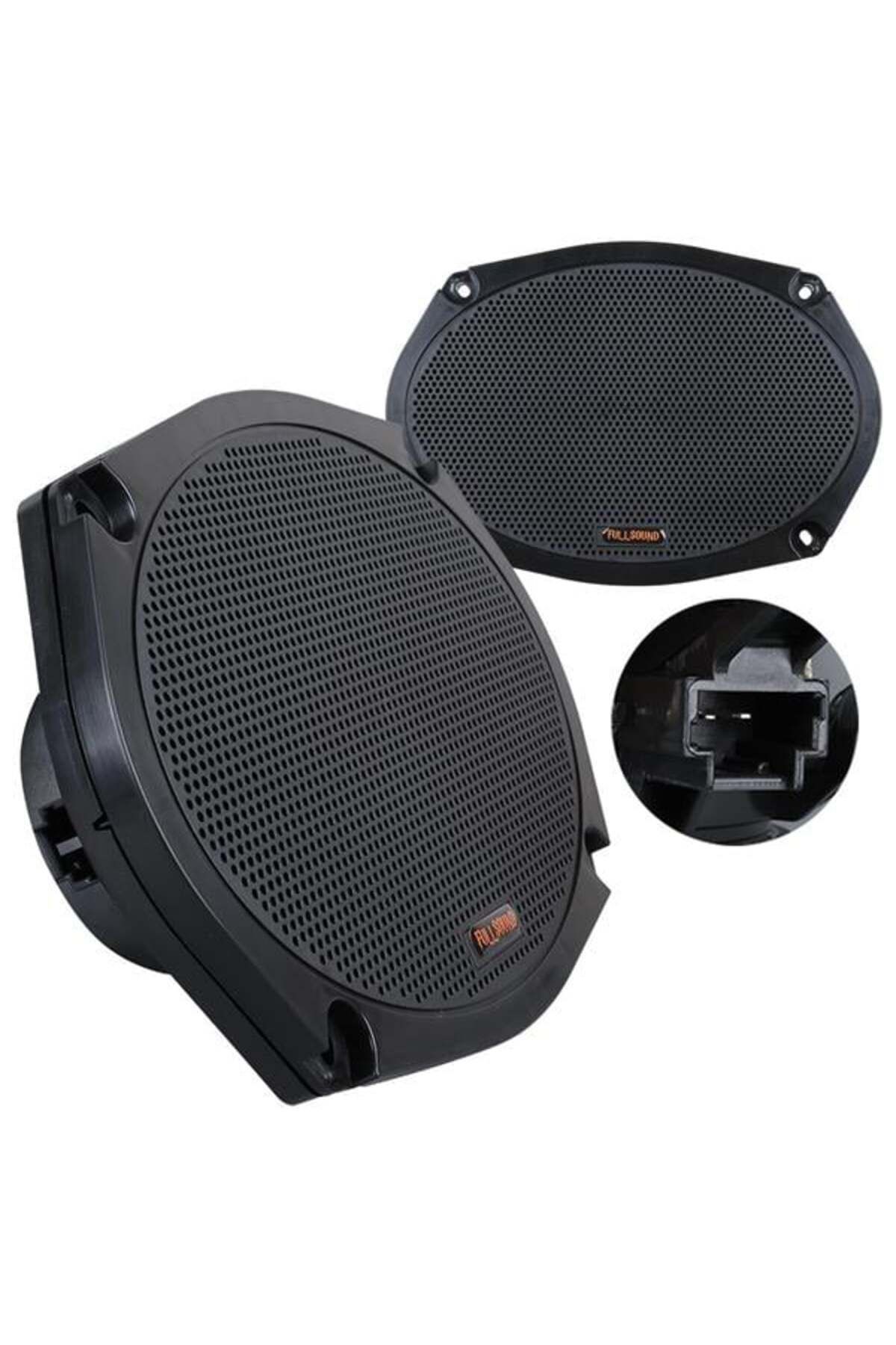 DENİZ Fullsound K-6934 6X9'' 250 Watt 4 Ohm Oval Oto Hoparlör (2'Li Takım)