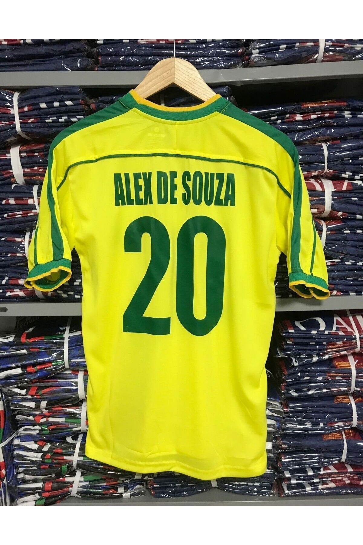 Ronson Brezilya Milli Takımı 98 Dünya Kupası Alex De Souza Nostalji Forması