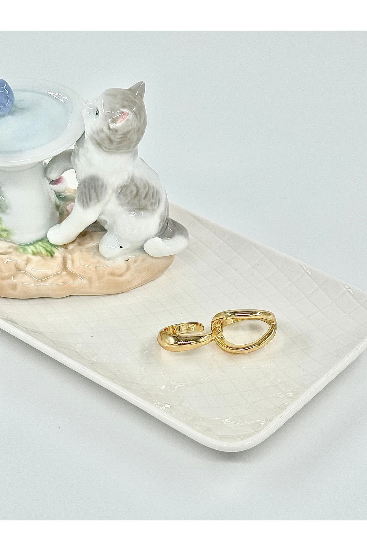 Celion Jewelry Celion Bonde Çift Parmak Yüzük