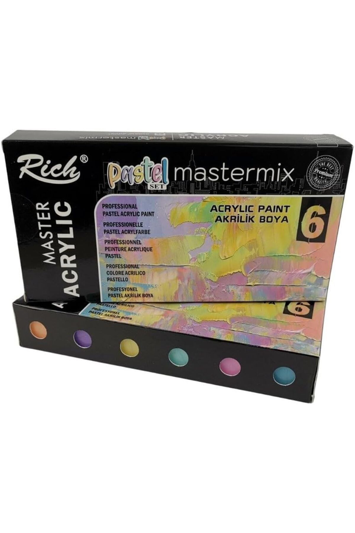 STOREMAX daliashops Gold Master Mix Pastel Set 6 Lı Star Collection 542167