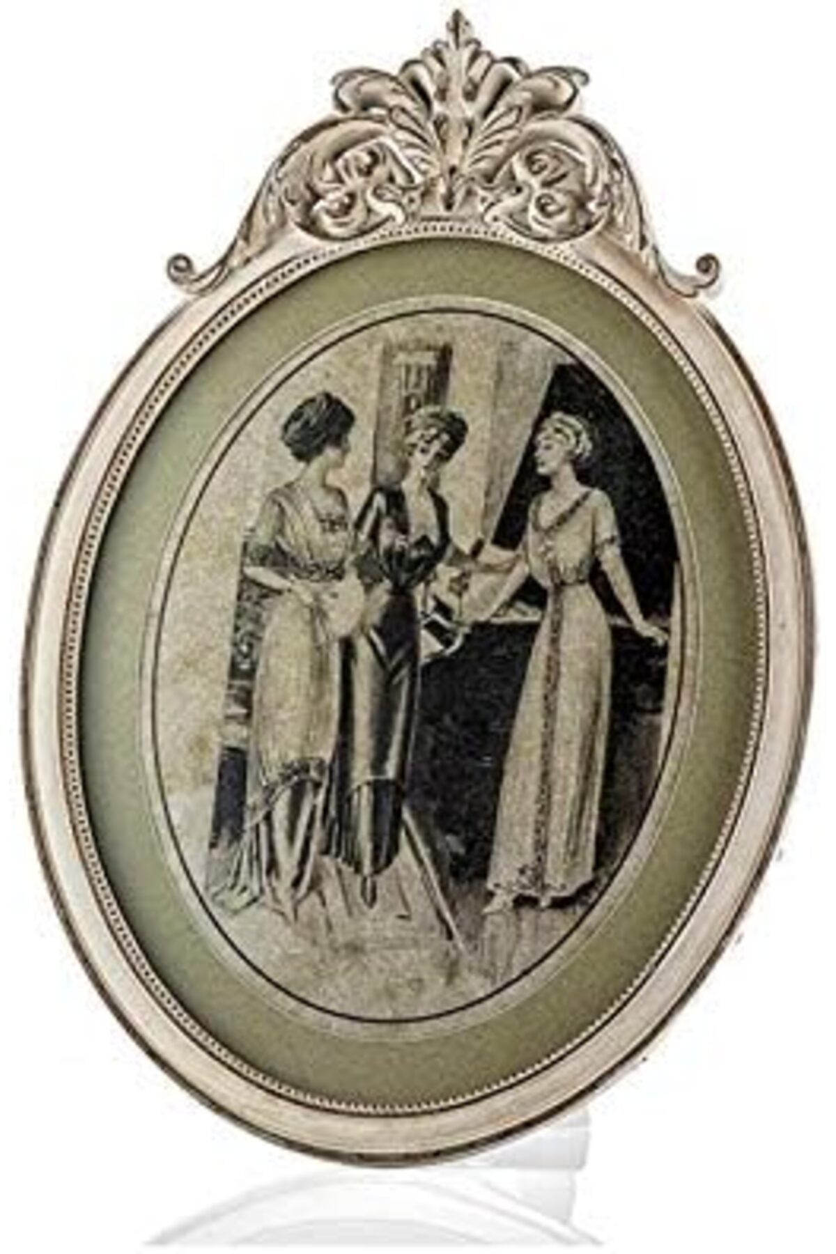 KDROĞLU KDROGLU İnsan Figürlü Beyaz Çerçeve Tablo, 42x30 New Desing 1109836