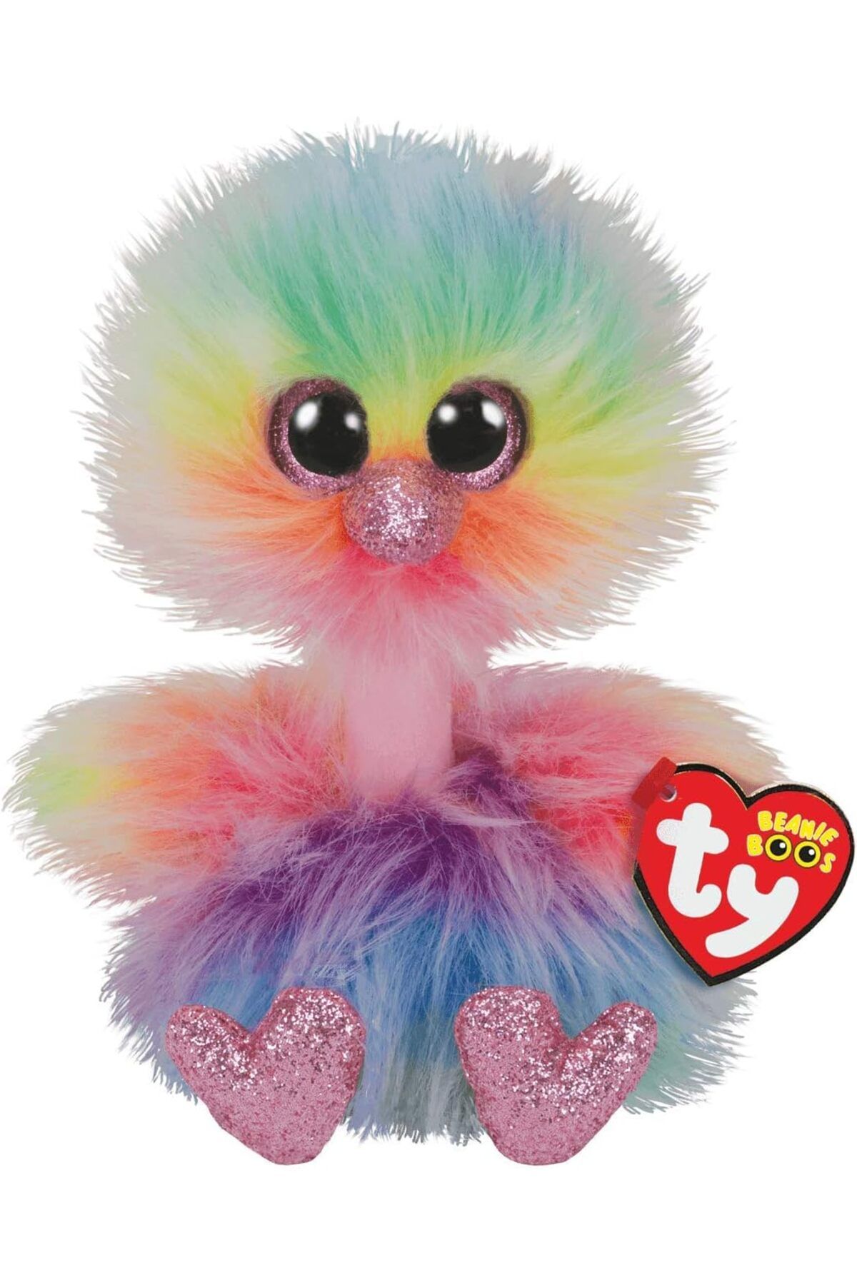 MEGOBİNE WHERE 36281 Beanie Boos 15 cm Pelüş Hayvan, Çok Renkli ZTML SYFT 1139610
