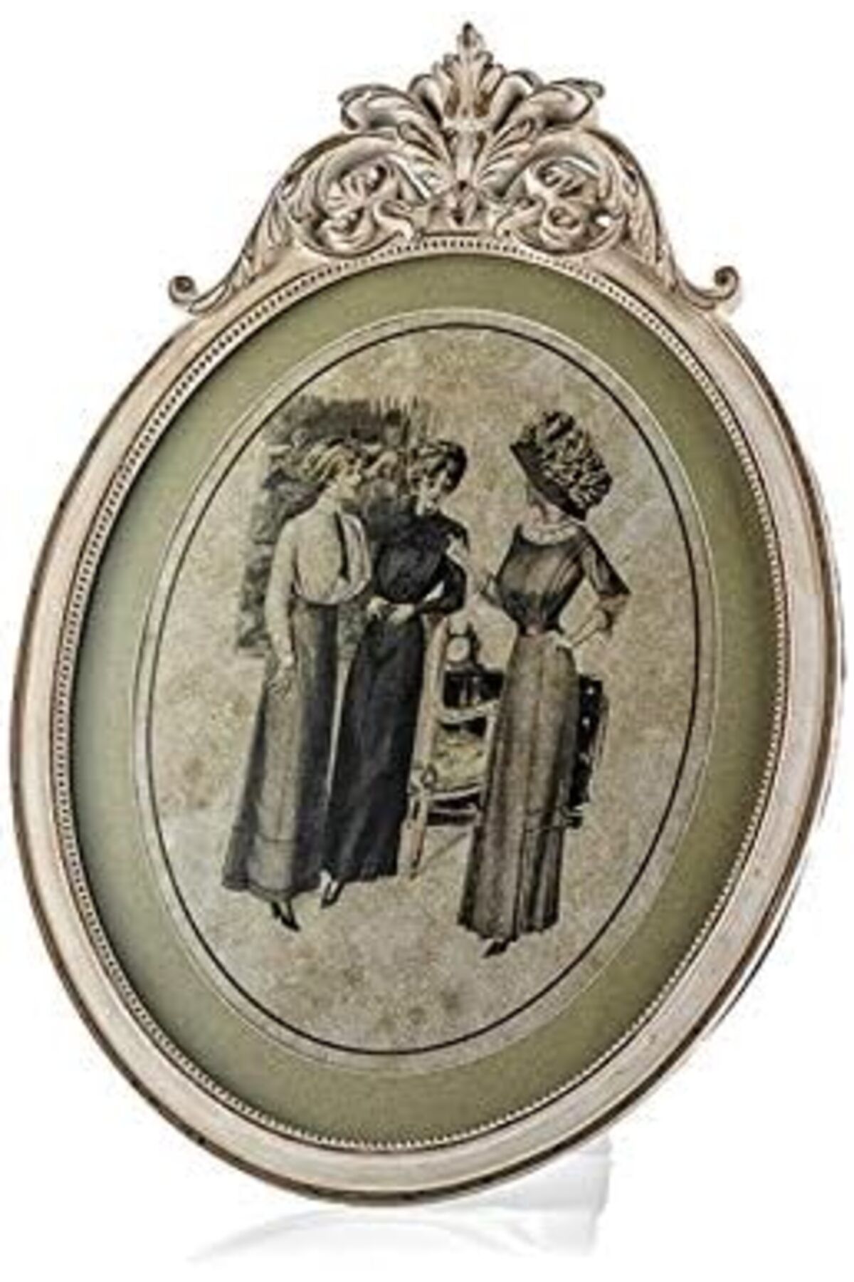 KDROĞLU KDROGLU İnsan Figürlü Beyaz Çerçeve Tablo, 42x30 New Desing 1109836