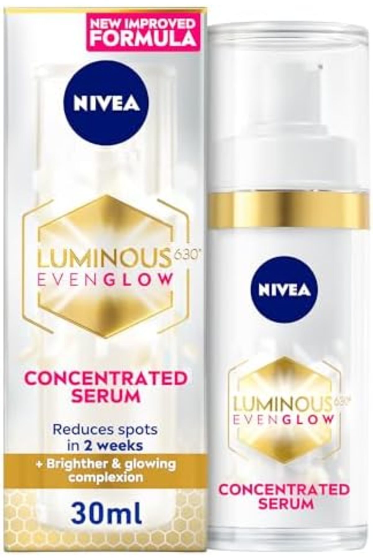 NIVEA-سيروم نيفيا لومينوس 630 المضيء والمخفف للبقع الداكنة - 30 مل 2