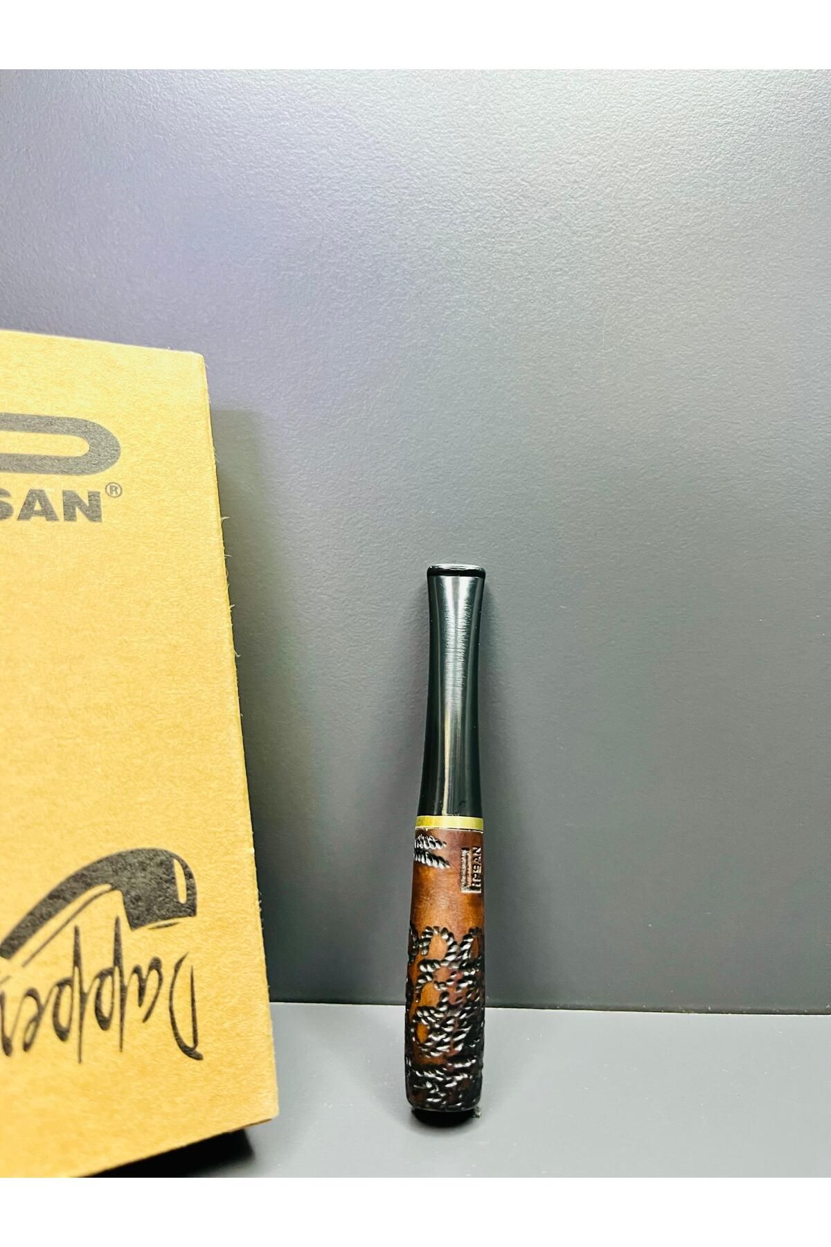 Pipsan Hakiki Gül Ağacı 7 mm(Slender) Premium Sigara Ağızlığı
