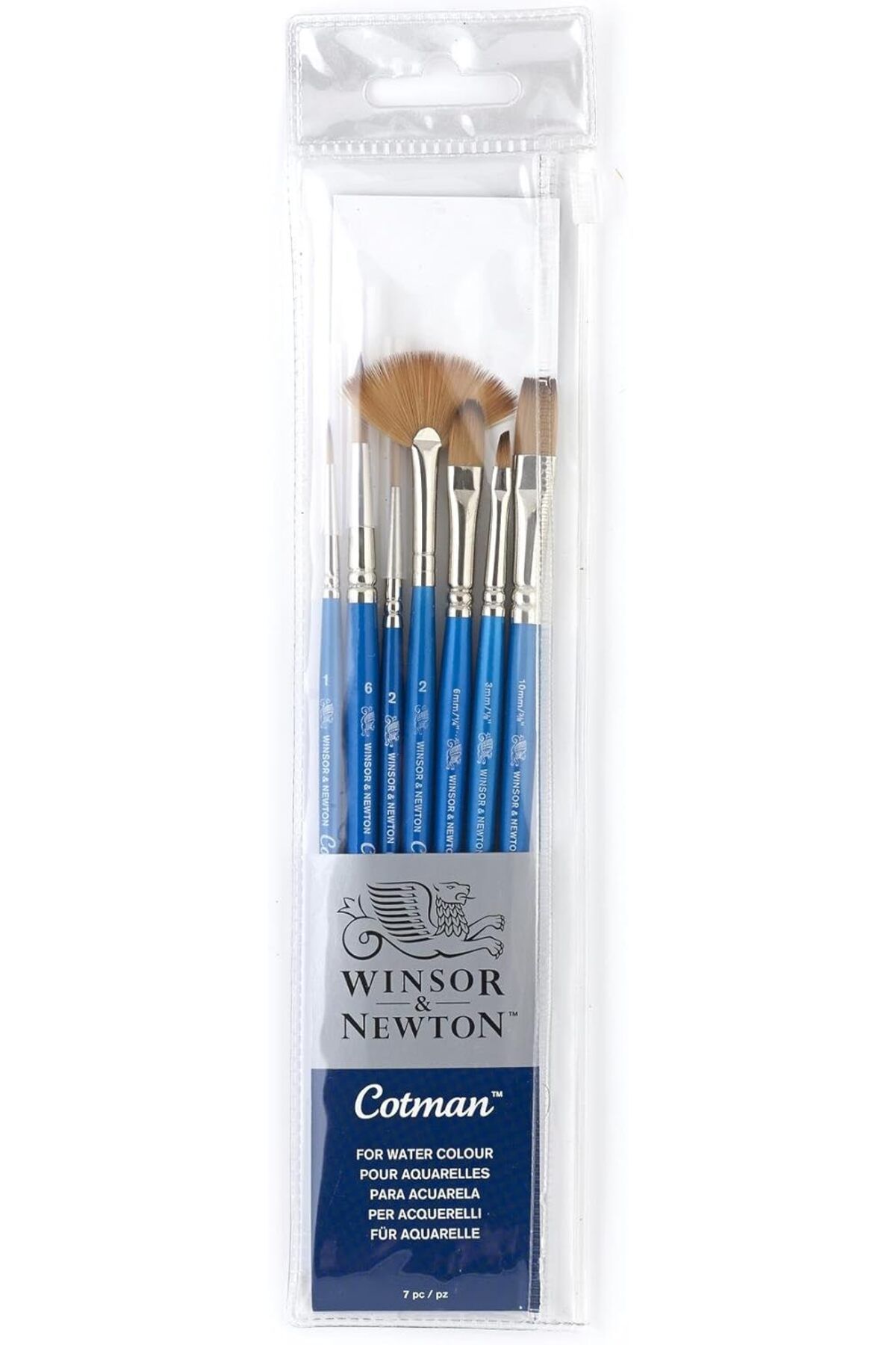 STOREMAX daliashops & Newton Cotman Fırça Kısa Saplı (7 Adet) Star Collection 542167