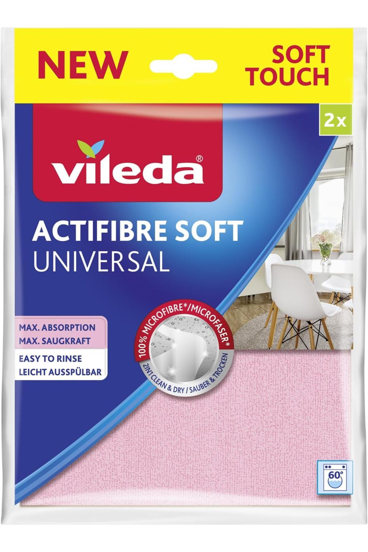 ÇAĞUR Dark 2’li Actifibre Soft Mikrofiber Temizlik Bezi Yenii 1099594