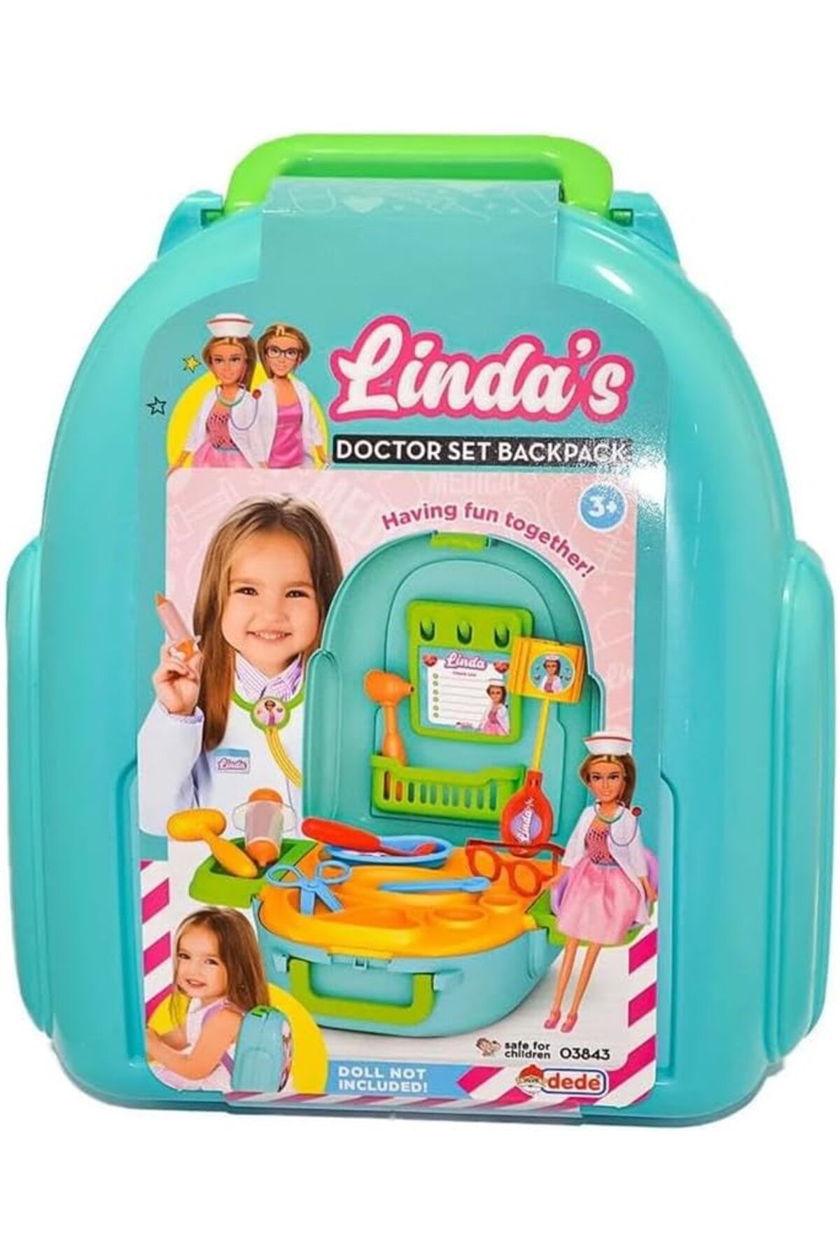 STOREMAX bystoreby Linda'nın Doktor Set Sırt Çantası NewDesing 646268