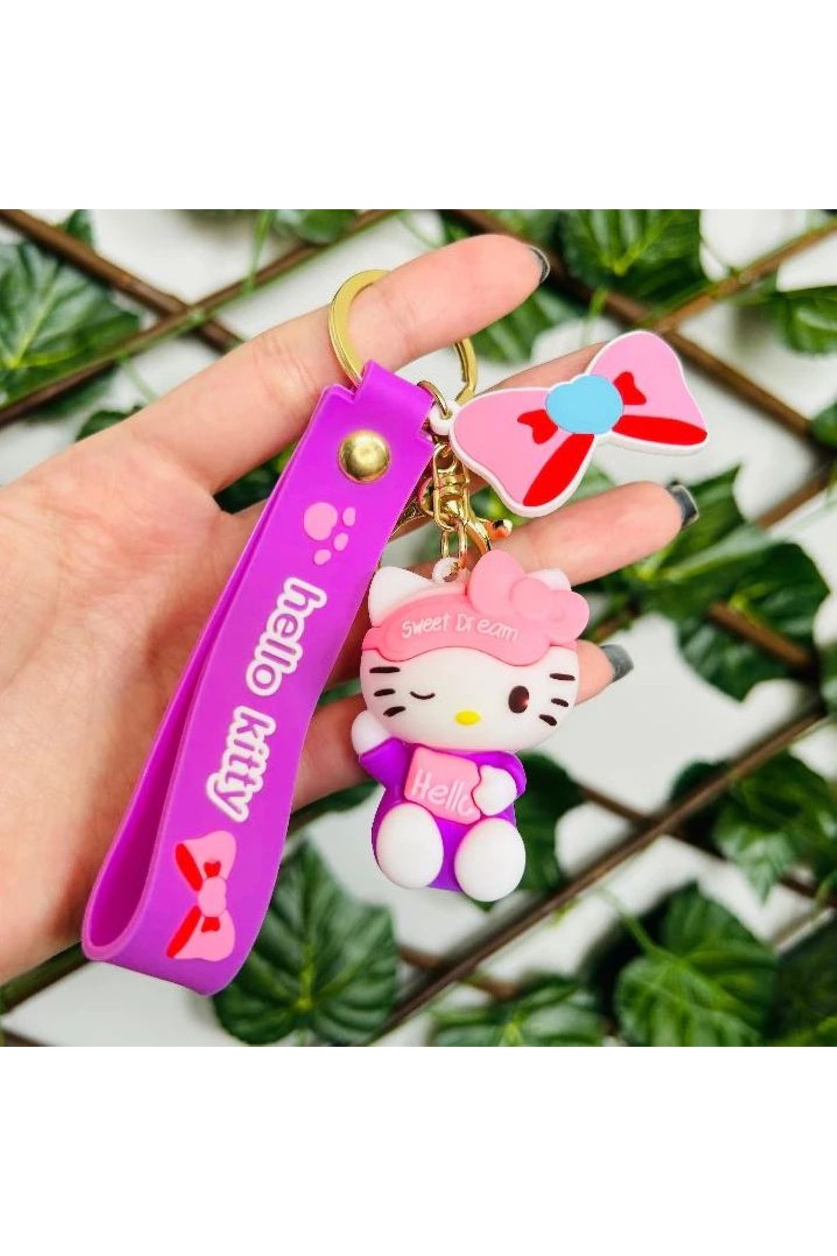 İD ACCESSORİES Hello Kitty Anahtarlık (Büyük boy)