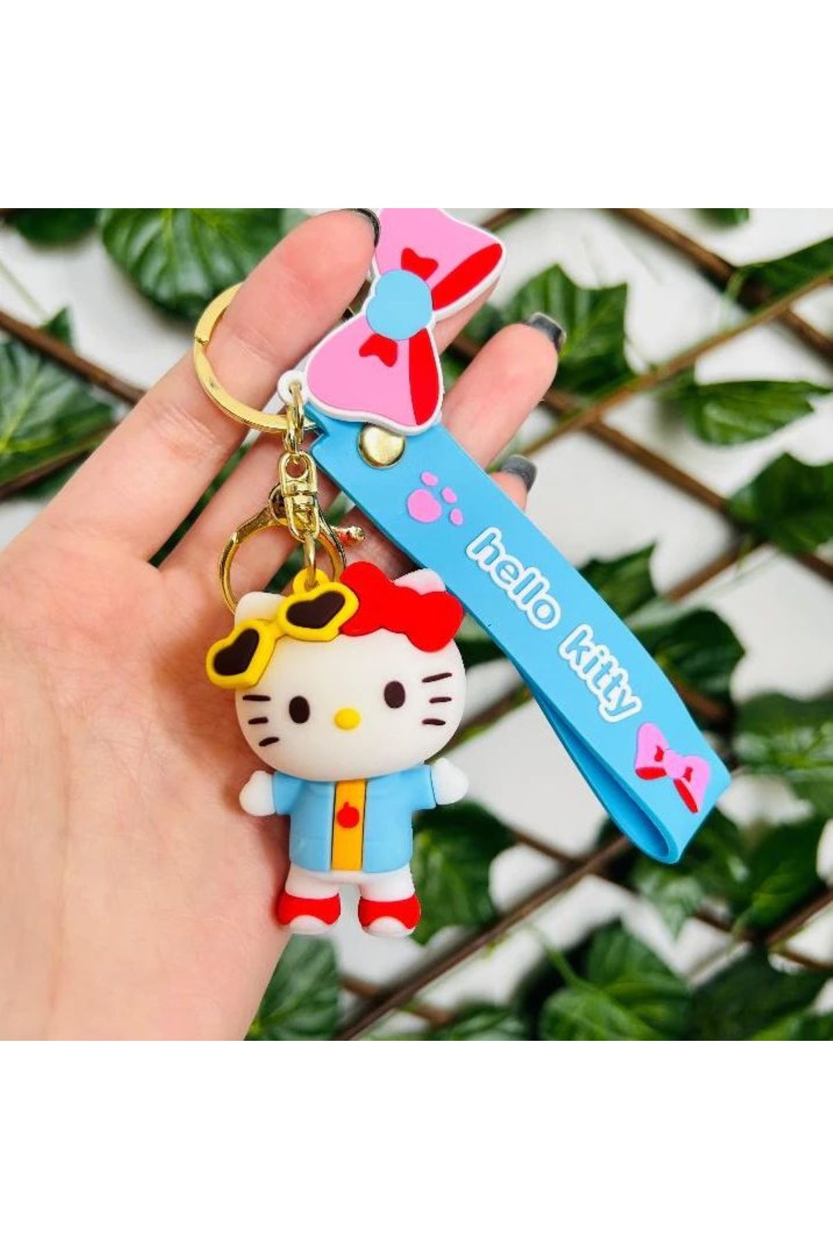 İD ACCESSORİES Hello Kitty Anahtarlık (Büyük boy)