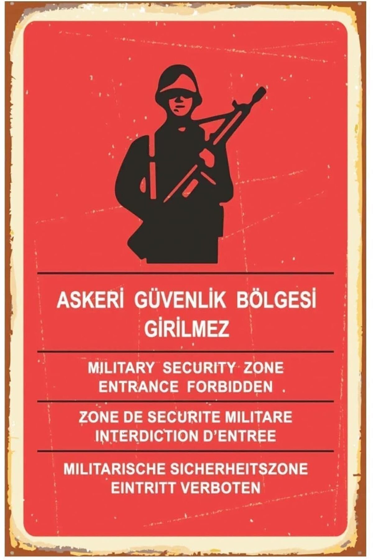 KDROĞLU KDROGLU Ahşap Mdf Duvar Posteridayanılmaz Bir Kötülük Gelirse Eğer Başına Hz.Ali Vintage Mdf