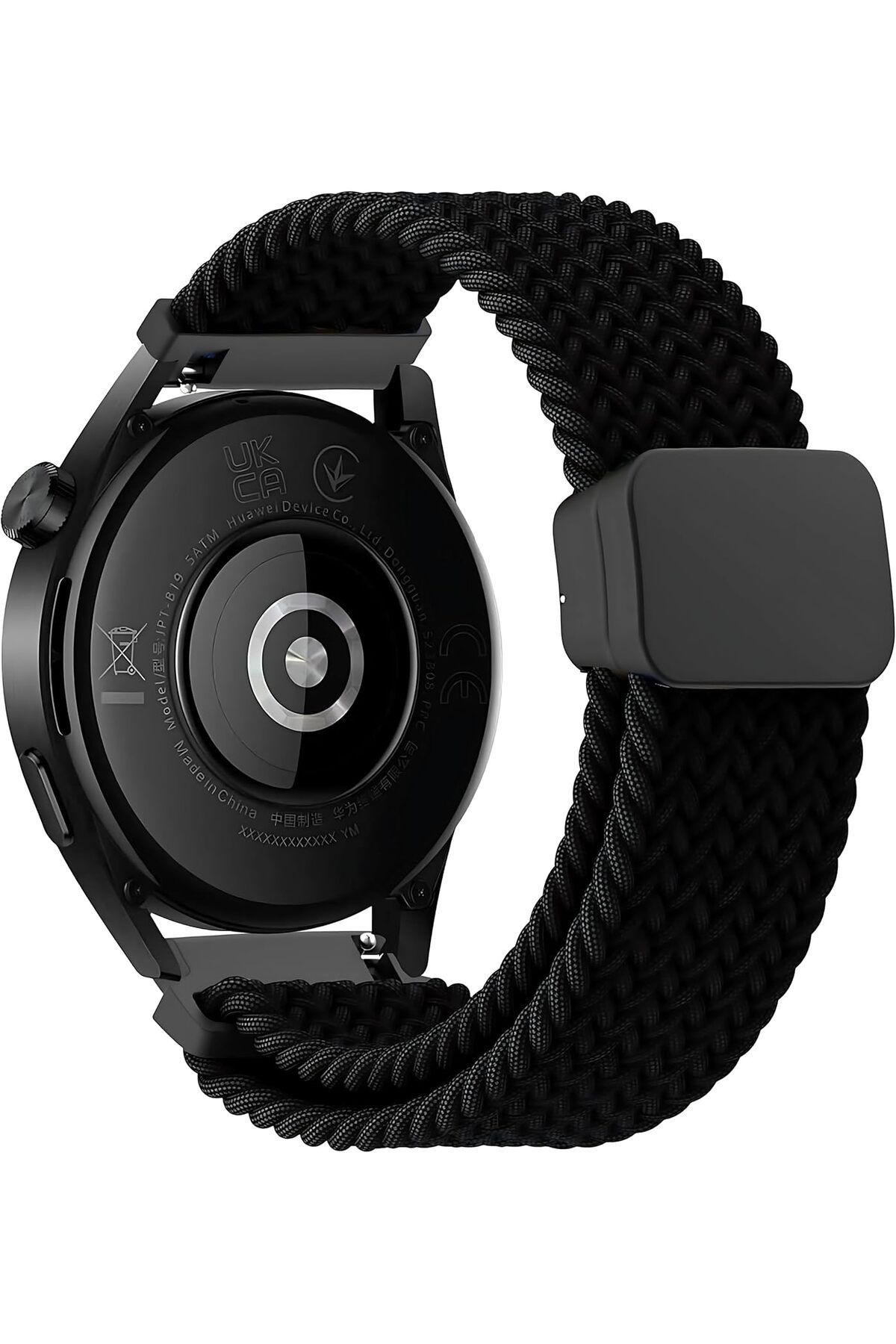 KDROĞLU KDROGLU Örgü Solo Loop 22mm Kumaş Kordon ile Uyumlu Watch GT5/GT5 Pro/GT4/Watch 4 Pro/GT3/GT3 Pr